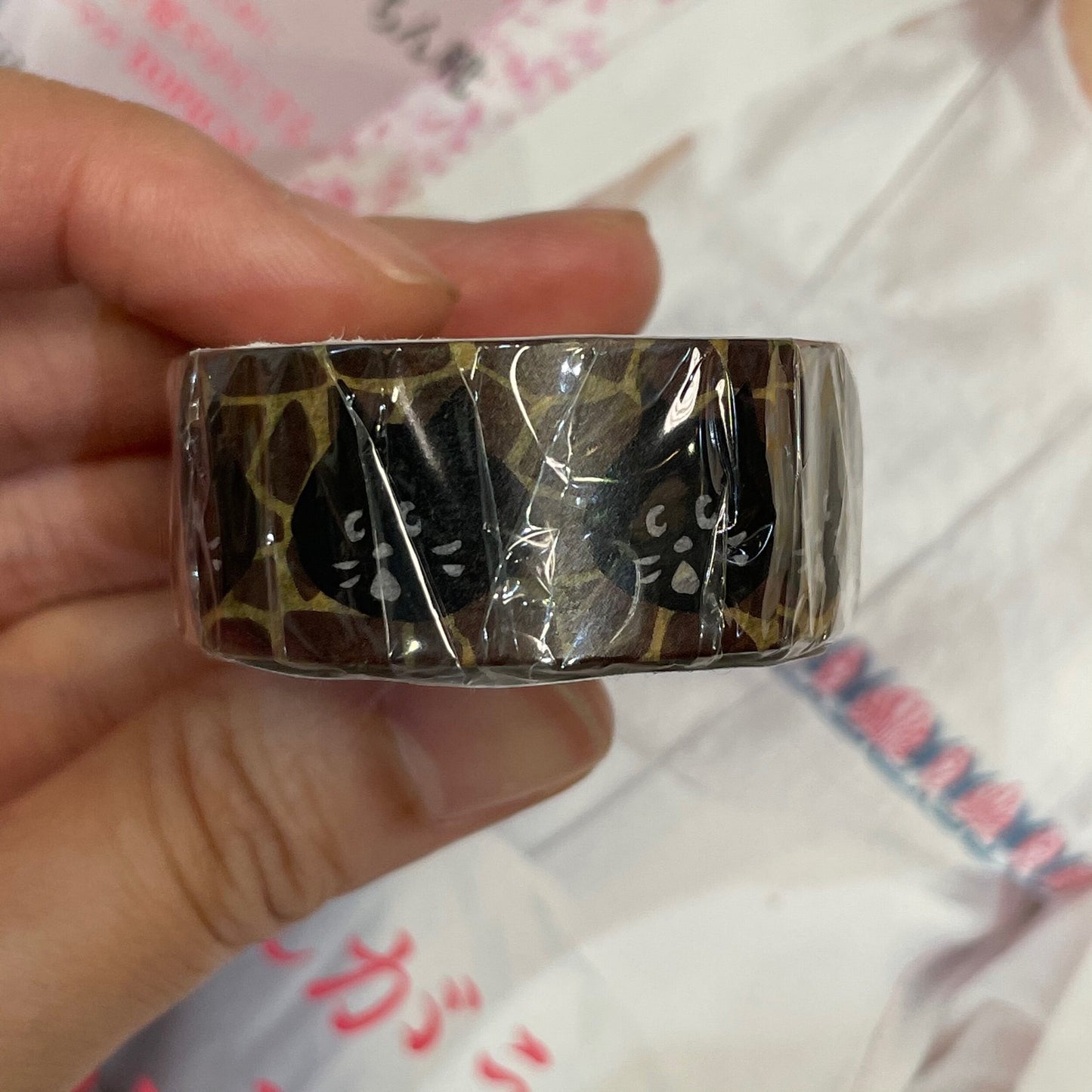 Ne-net Nya Giraffe Masking Tape, made in Japan