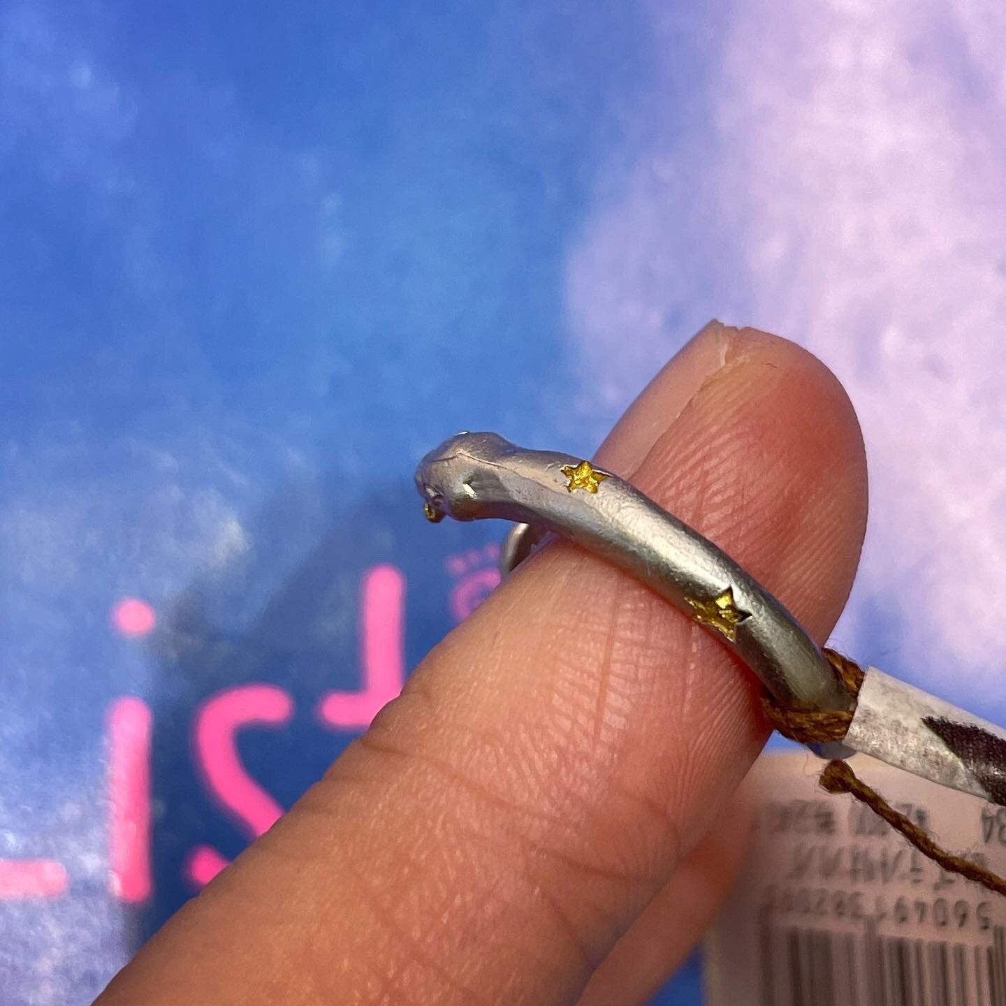 Sale- Palanrt Poc Snake Ring, made in Japan