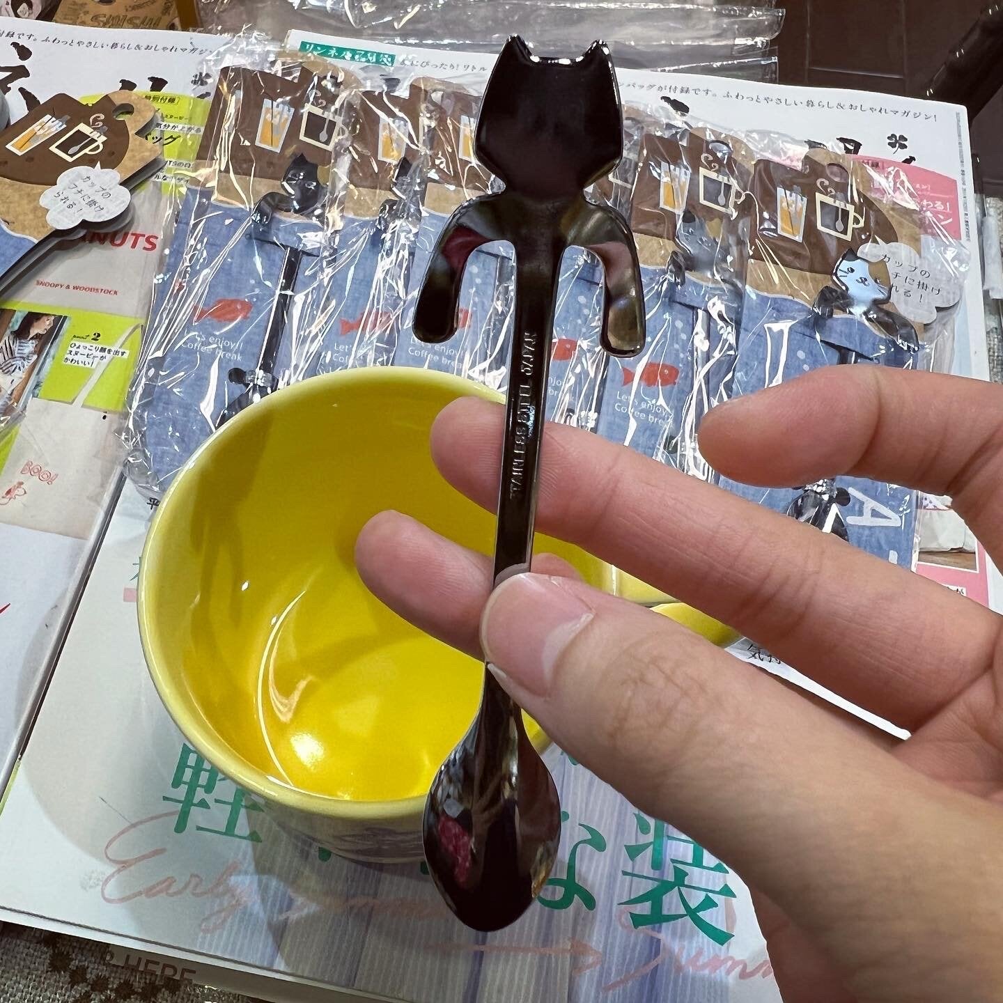 Sale- Cat Stainless Steel Spoons, made in Japan