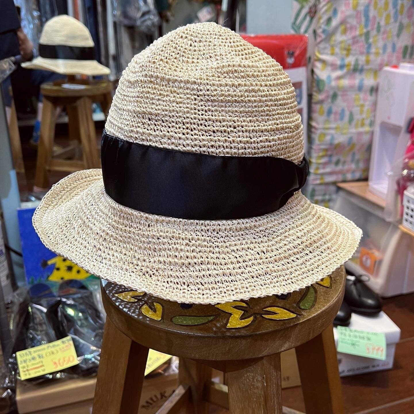 Sale- Anjou Chouette Straw Hat, 3 Colors, made in Philippines