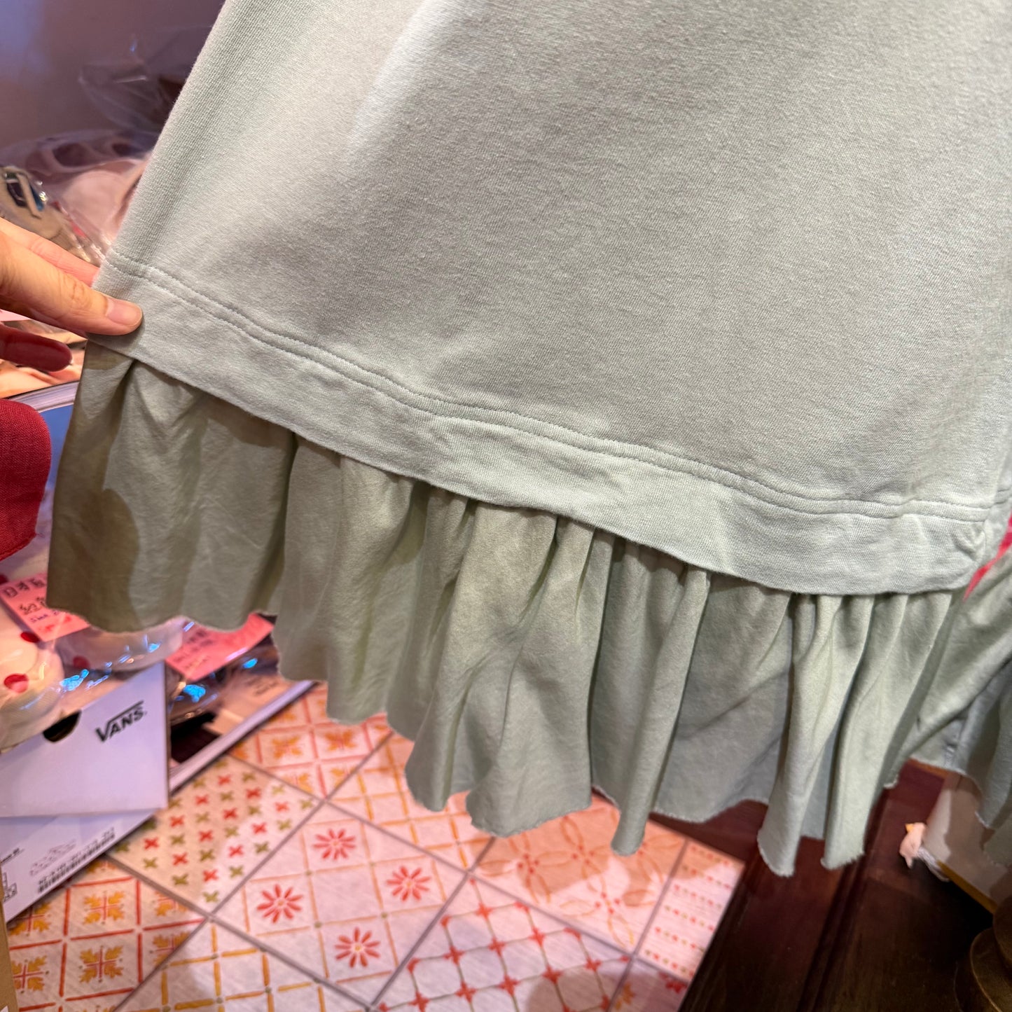 EXTRA30- SO Mint Wide-leg Pants Palazzo, made in Japan