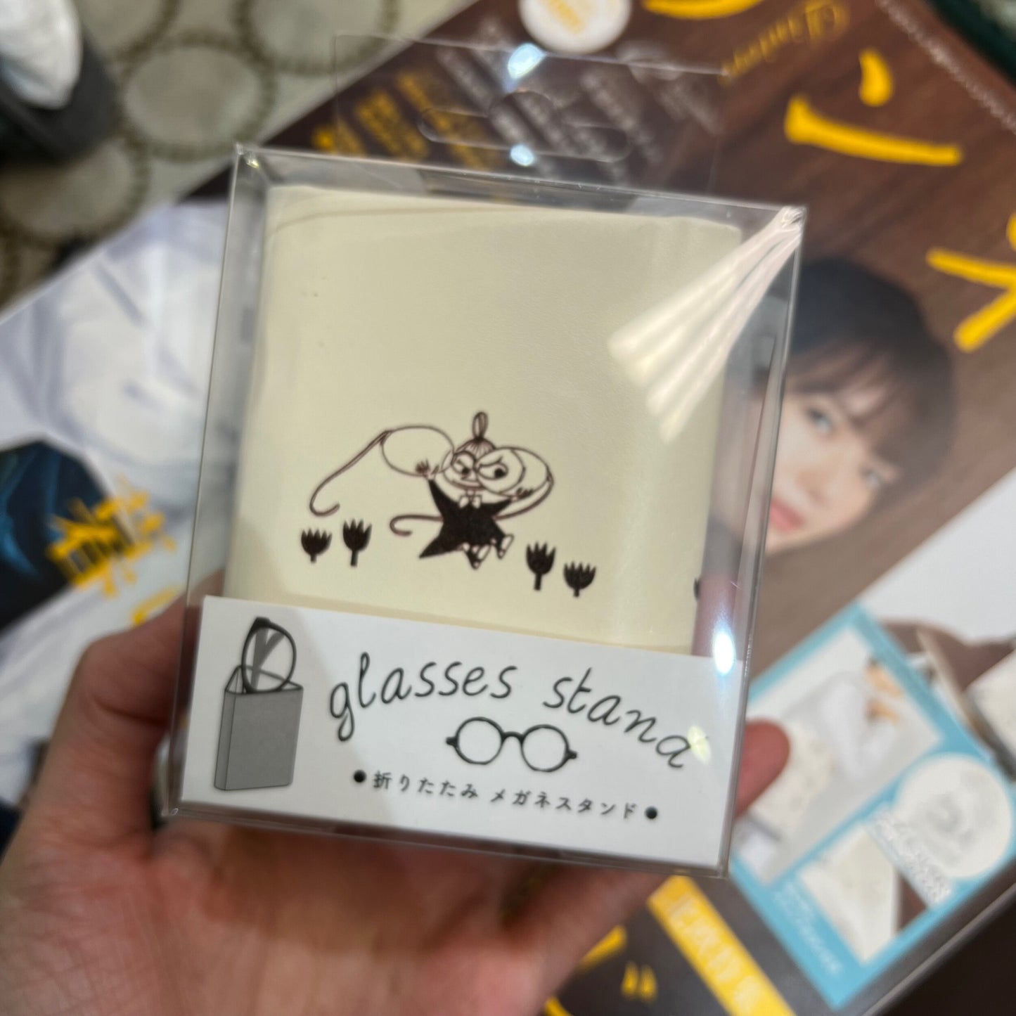 Little My Triangle Folding Glasses Stand
