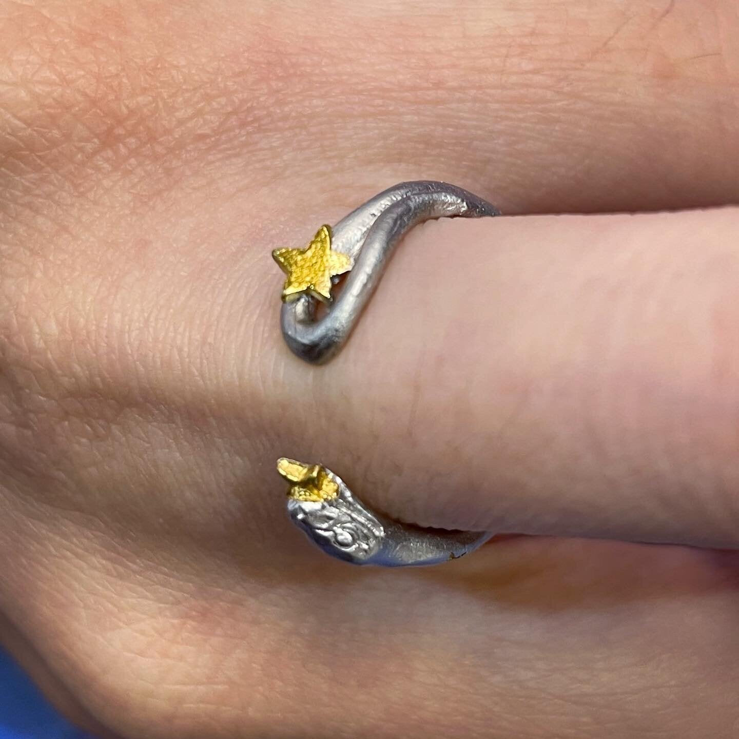 Sale- Palanrt Poc Snake Ring, made in Japan