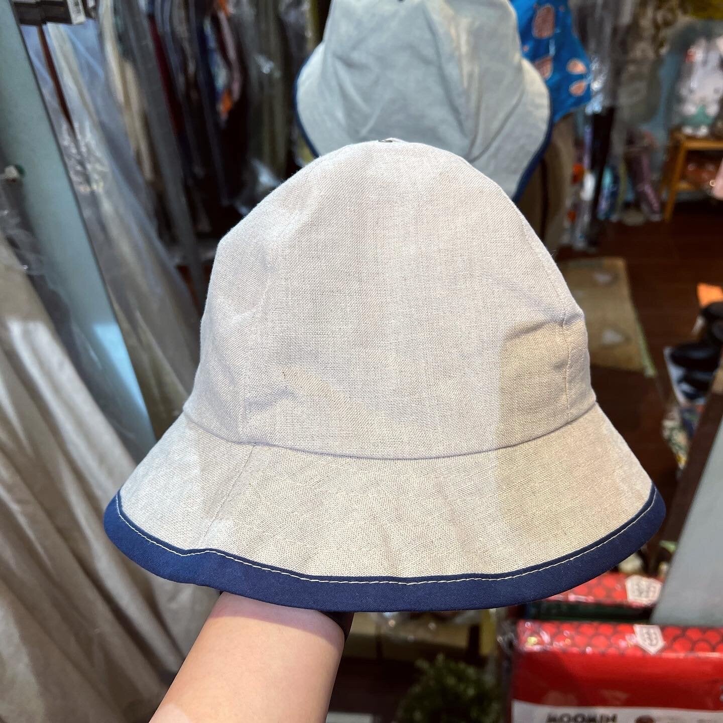 Sale- Lueuf Linen Hat, 2 Colors, made in Korea