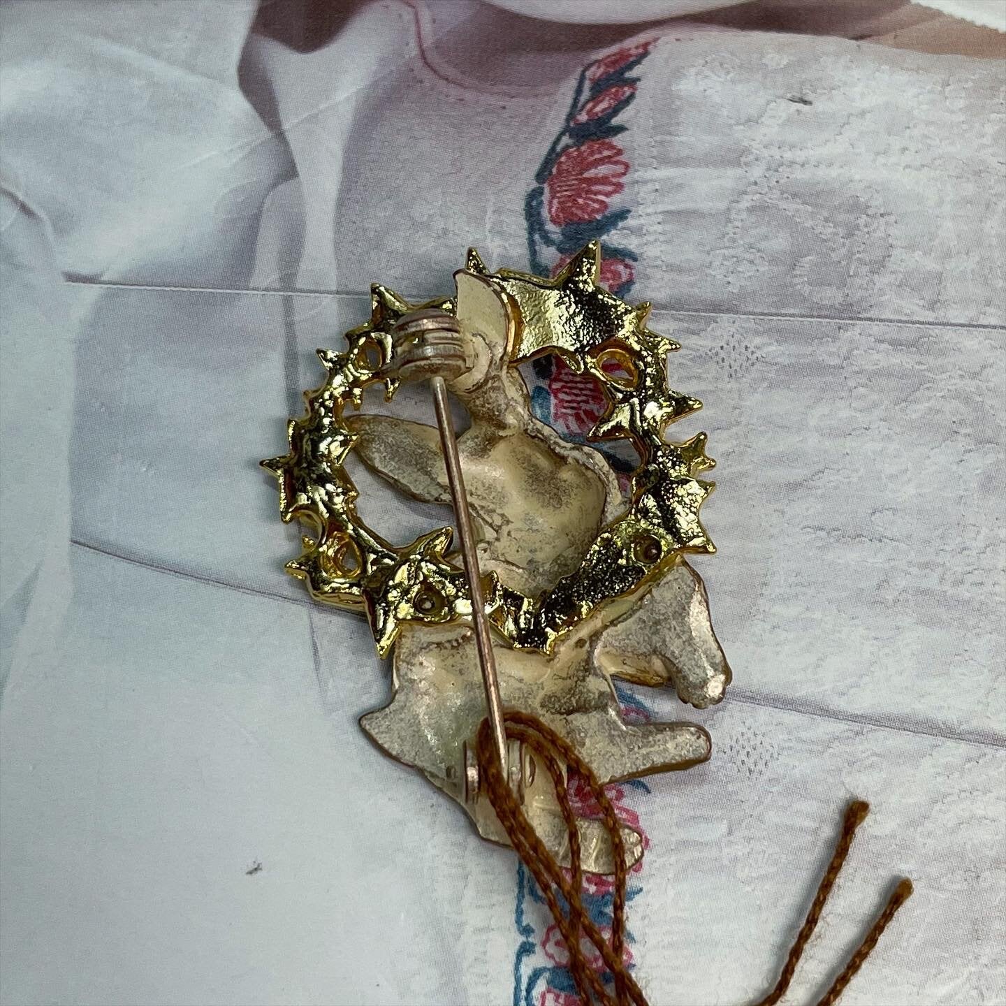 Palnart Poc Rabbit Brooch, made in Japan