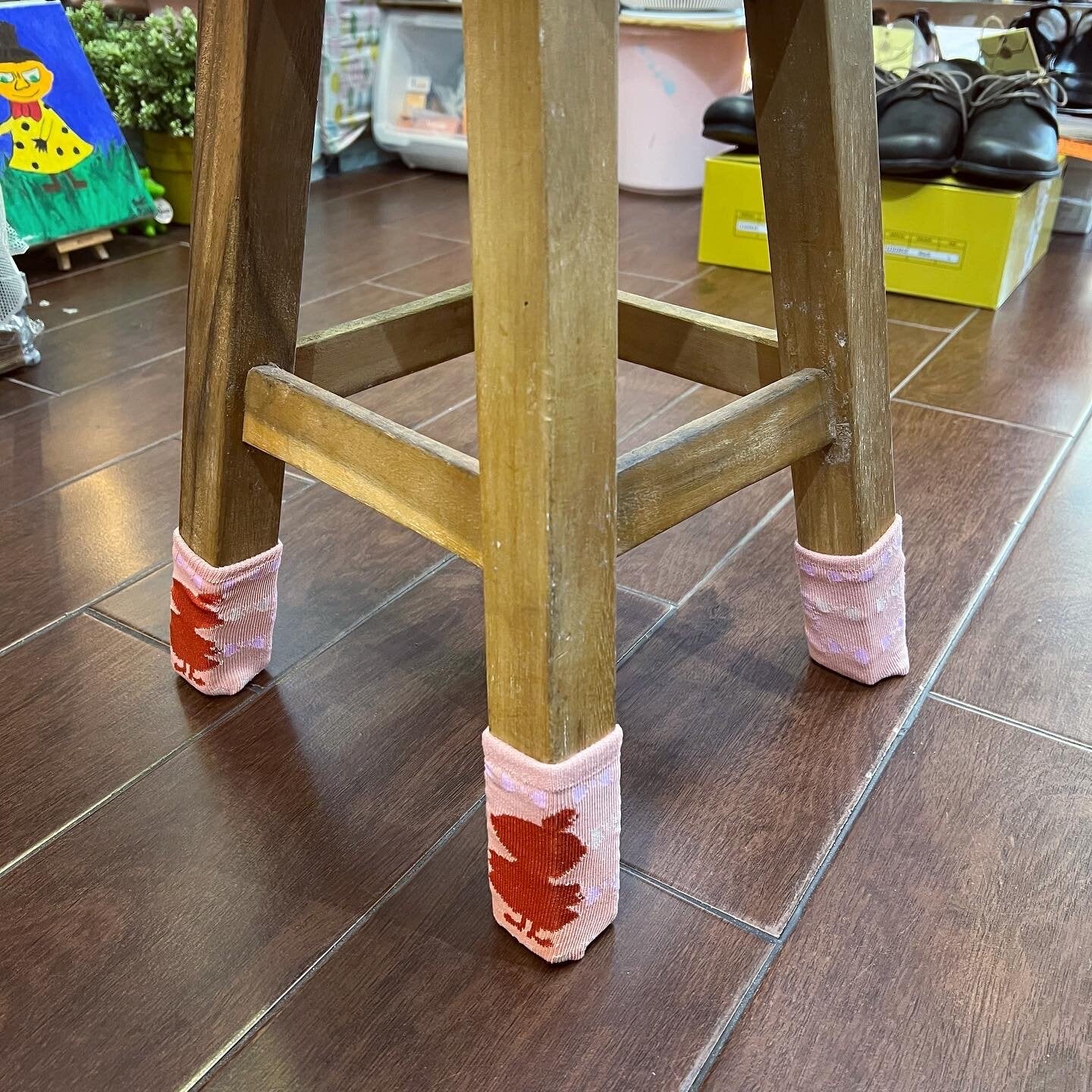 Little My Pink Chair Socks