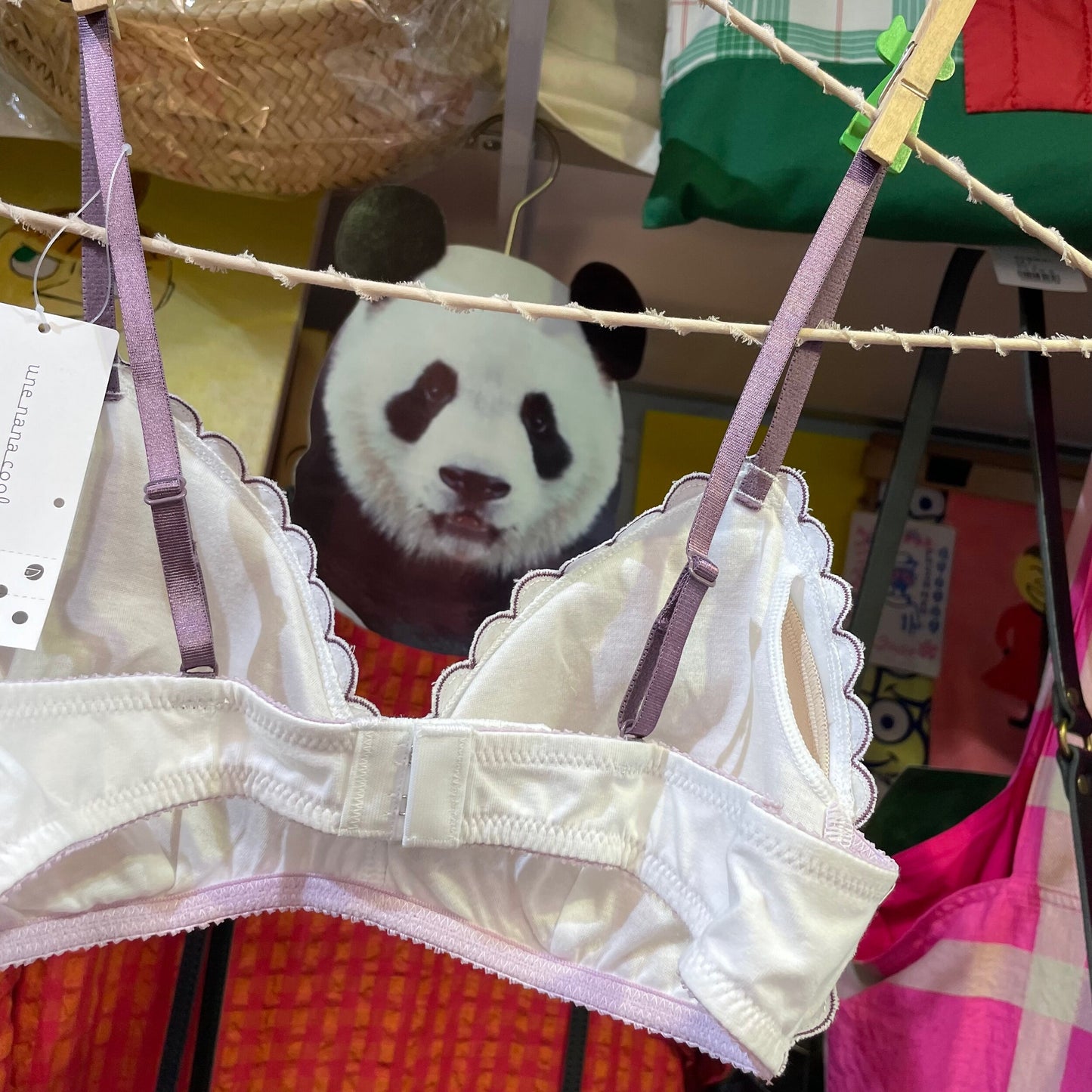 Sale- Une nana cool Daifuku Set (Wireless Bra and Underwear), 2 Colors
