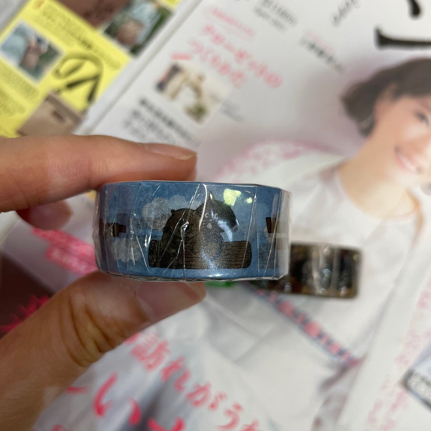 Ne-net Nya Otter Masking Tape, made in Japan