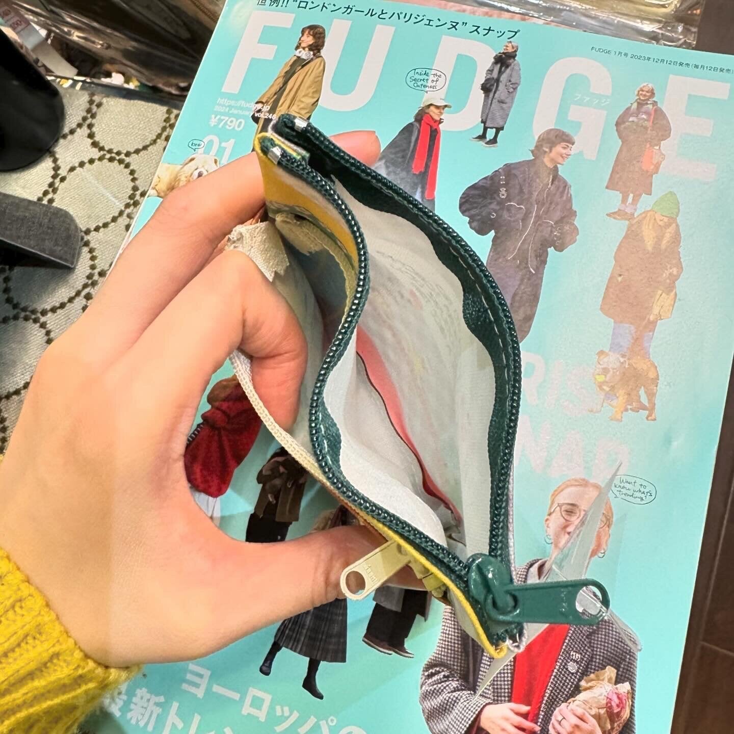 Ecoute Small Pouch, made in Japan