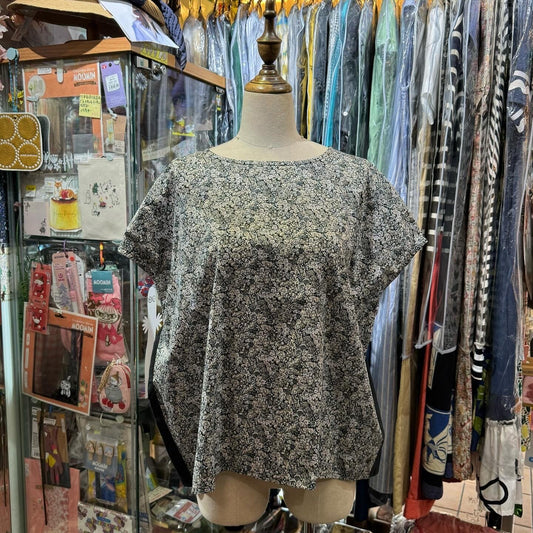 EXTRA30- Vent d Ouest x Liberty London Top, 2 Colors, made in Japan