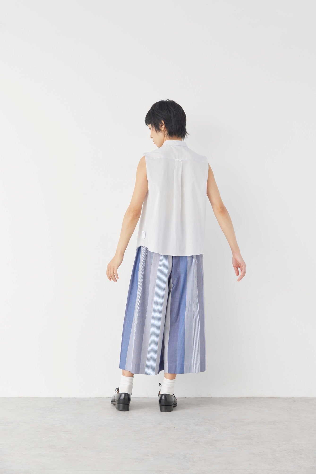 VM White Vest Top, made in Japan