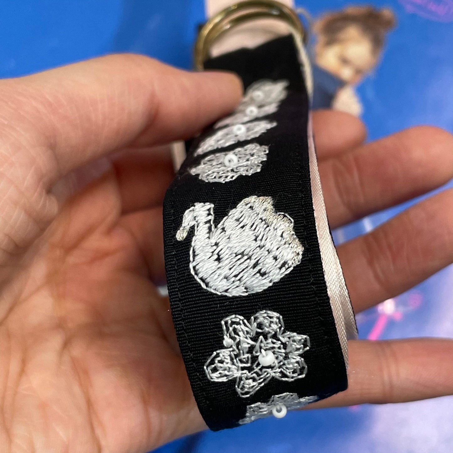 Sale- Haupia Embroidery 2Way Belt, made in Japan