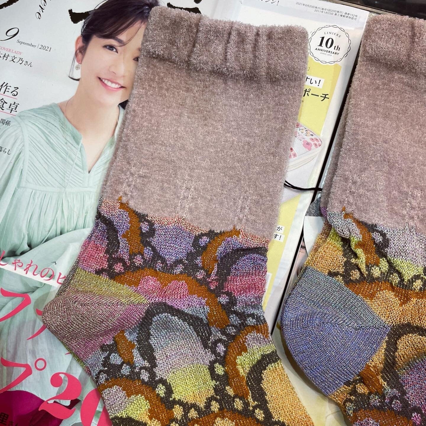 Sale- Nonnette Pink Socks, made in Japan