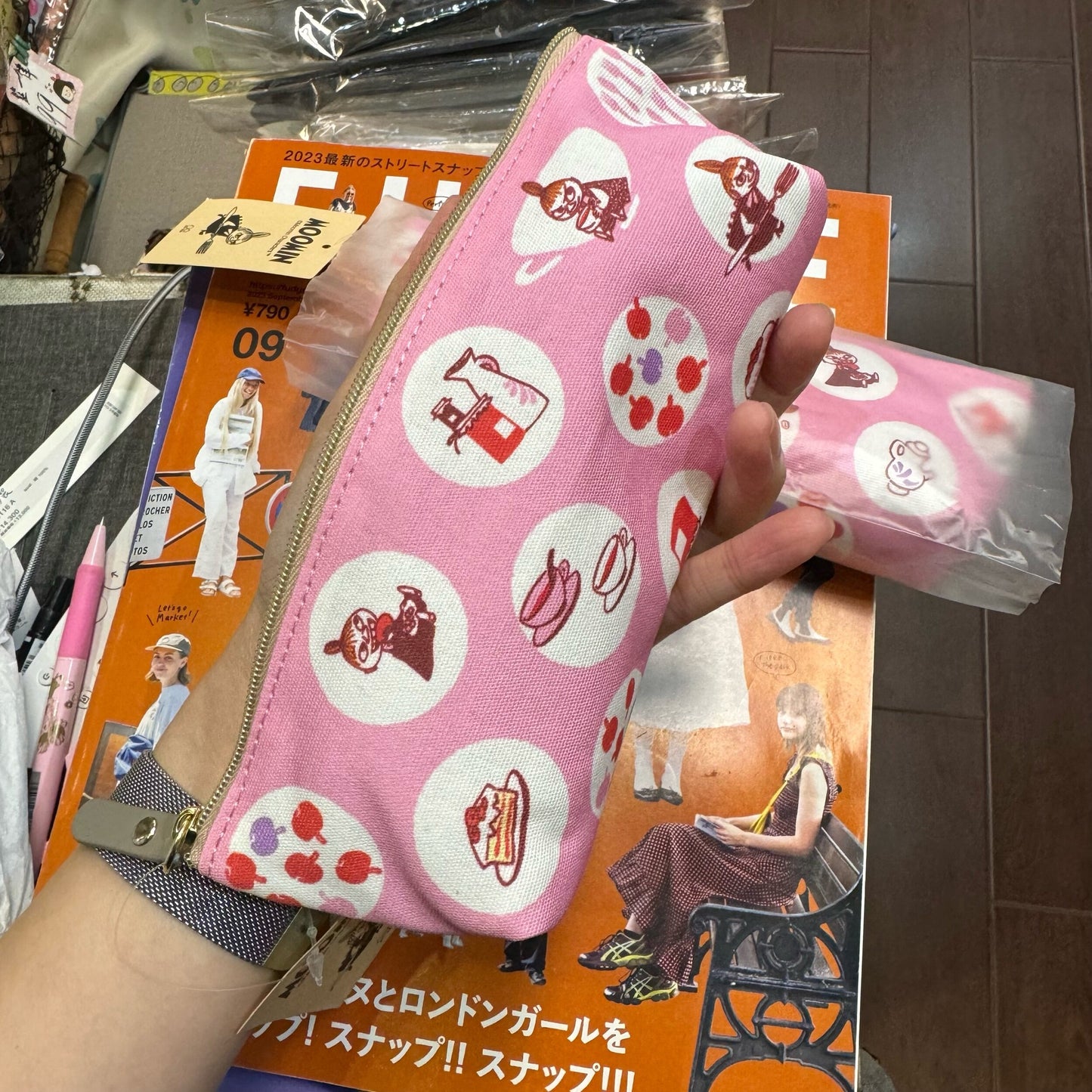 Little My Pink Pencil Bag