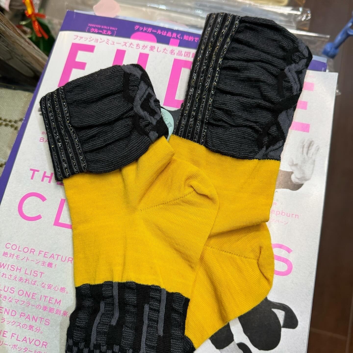 Sale- Nonnette Wool Socks, 2 Colors, made in Japan
