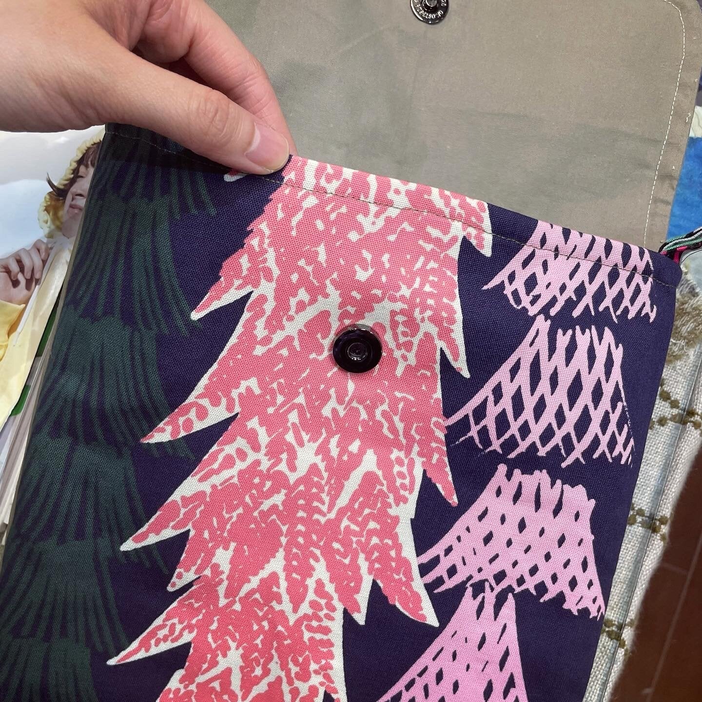 Handmade Metsa -森 Notebook, Tablet Case, fabric from Japan