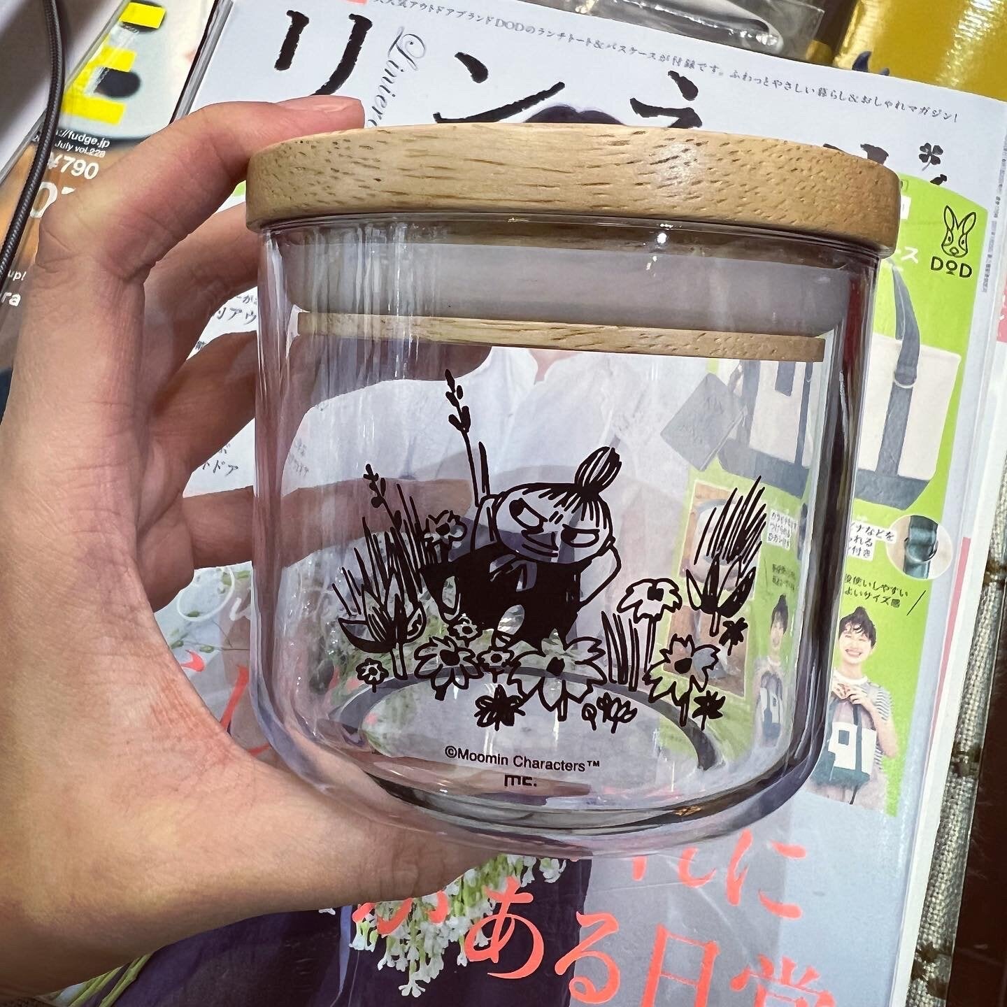 Sale- Little My Glass Can, made in Japan