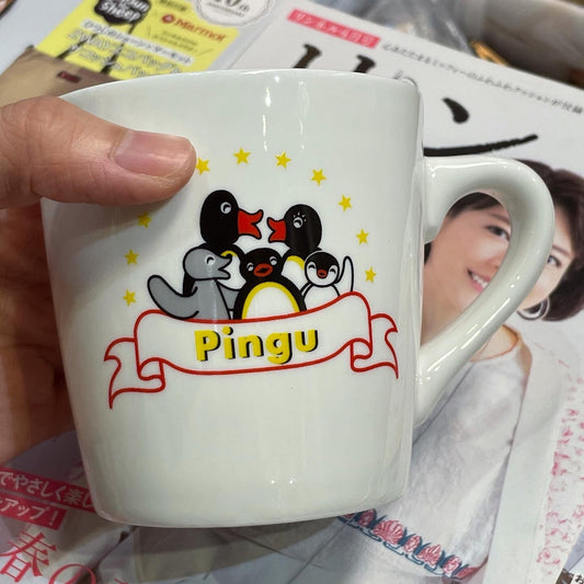 PINGU Ceramic Mug, Made in Japan