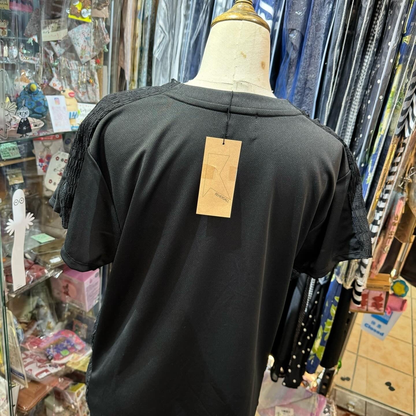 EXTRA20- Rehersall Ruffles T-shirt, 3 Colors, made in Japan