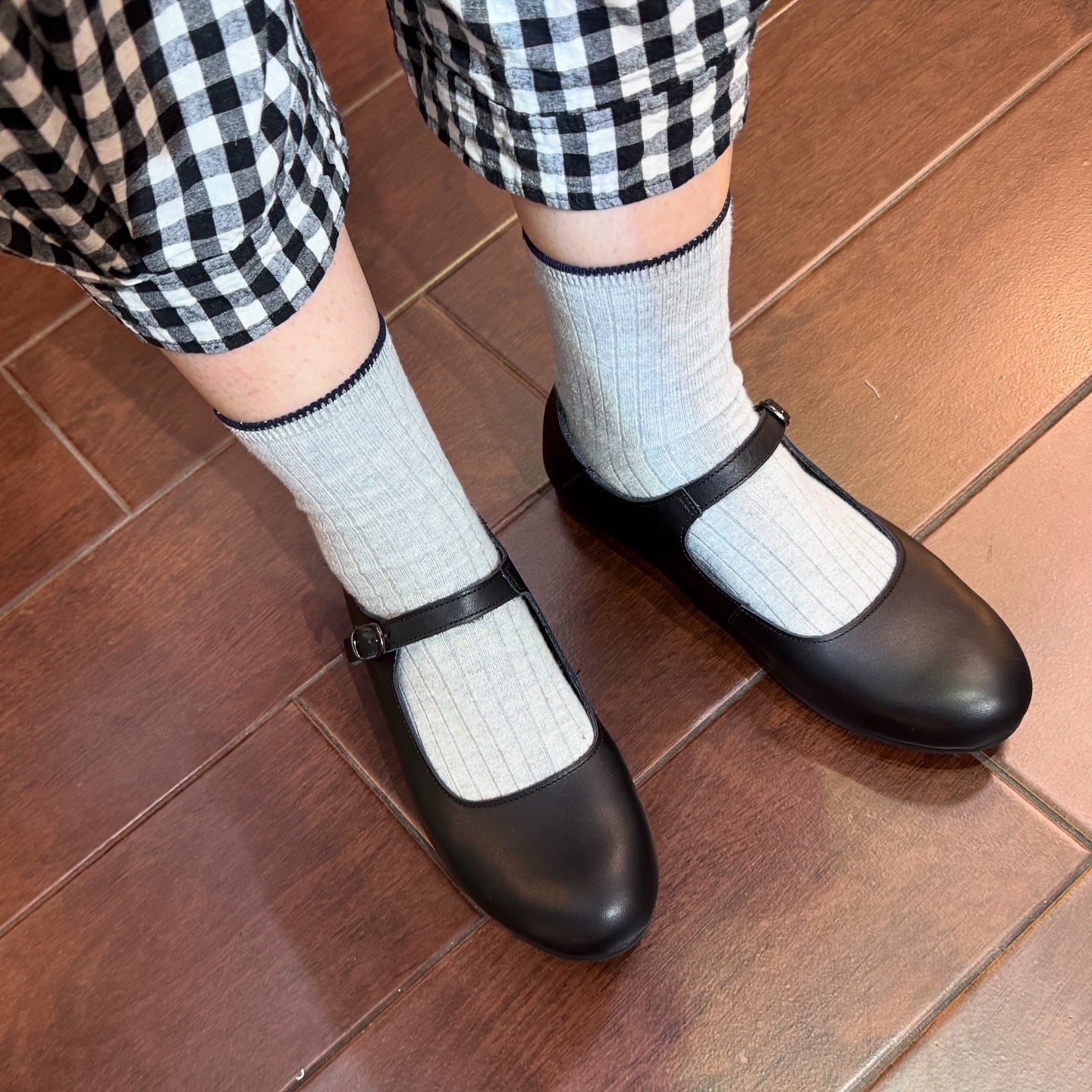 Recipe Mary Jane Leather Shoes, 3 Colors, made in Japan