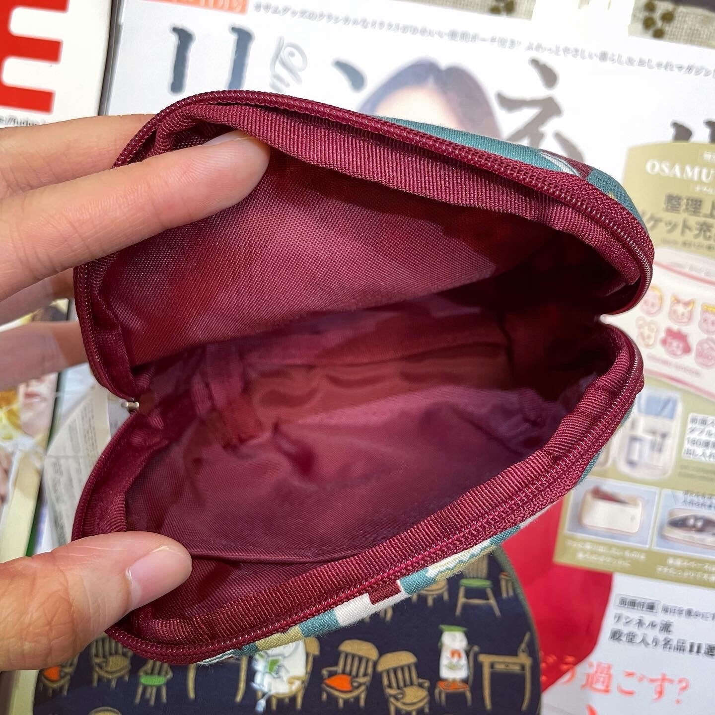 Sale- Moomin Pouch, 2 Colors, made in Japan