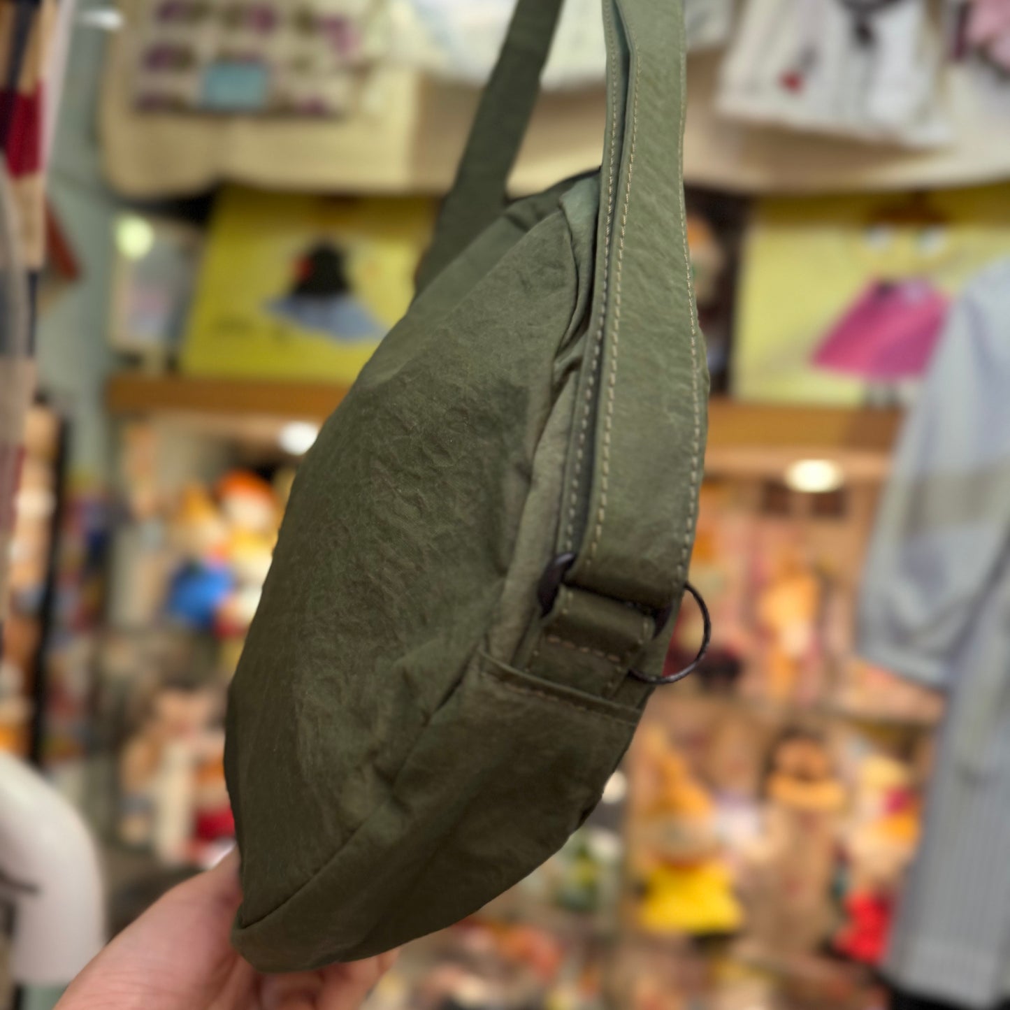 Anvocoeur Circle Nylon Bag, 2 Colors, made in Japan