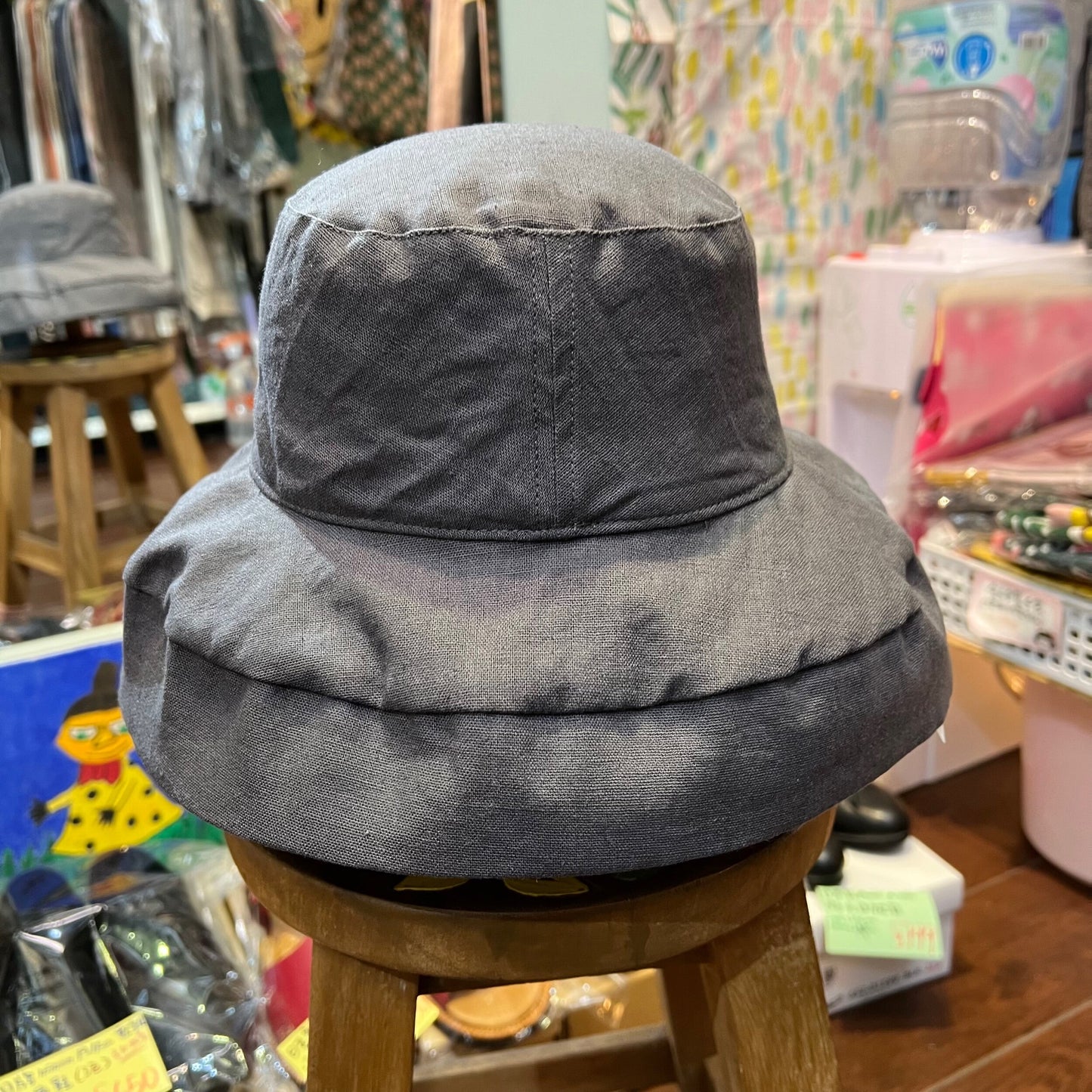 Sale- Ohana Bucket Charcoal Hat