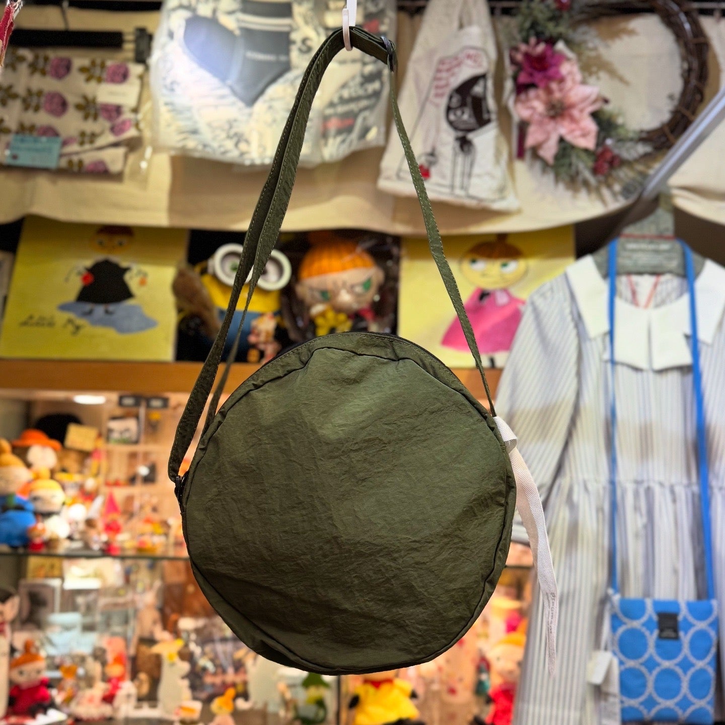 Anvocoeur Circle Nylon Bag, 2 Colors, made in Japan