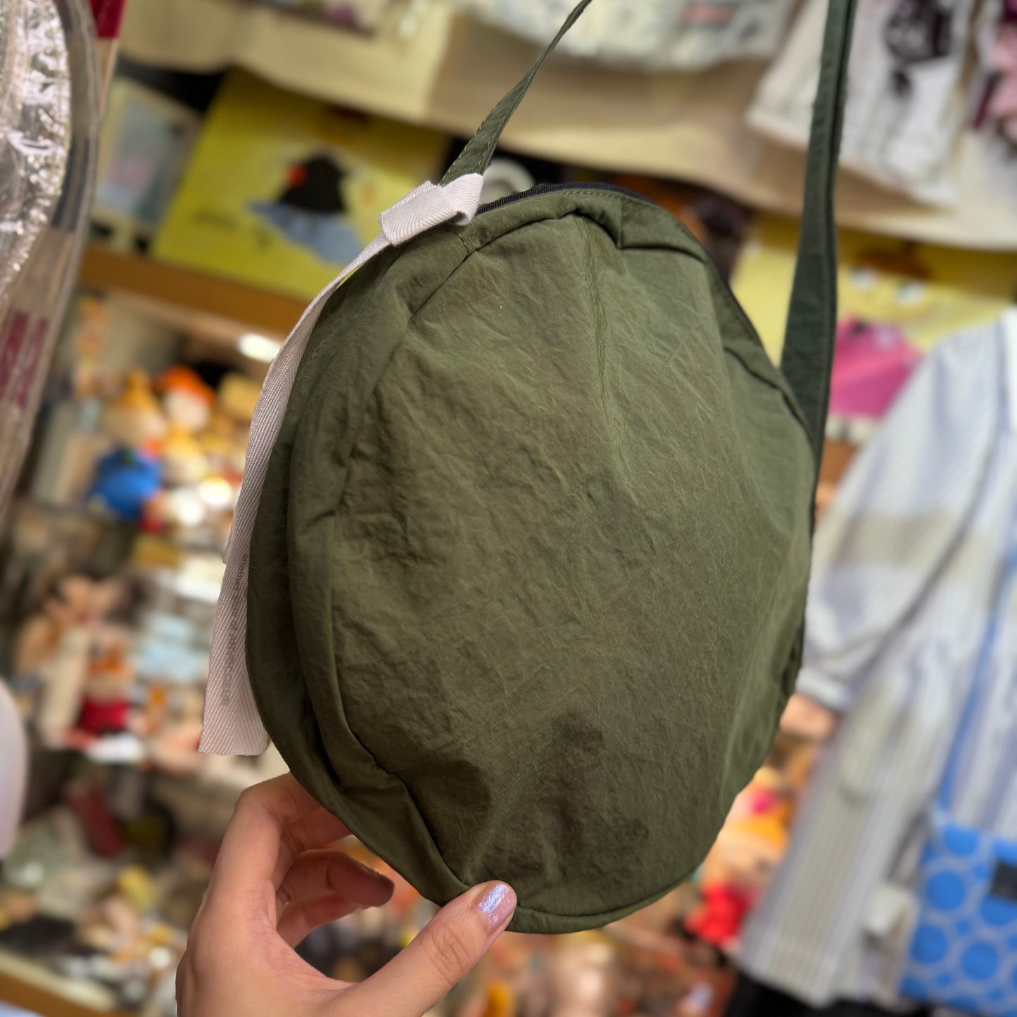 Anvocoeur Circle Nylon Bag, 2 Colors, made in Japan