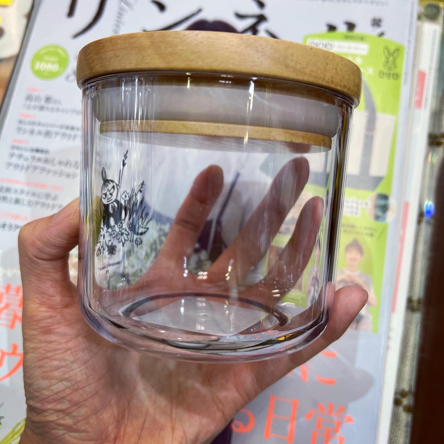 Sale- Little My Glass Can, made in Japan