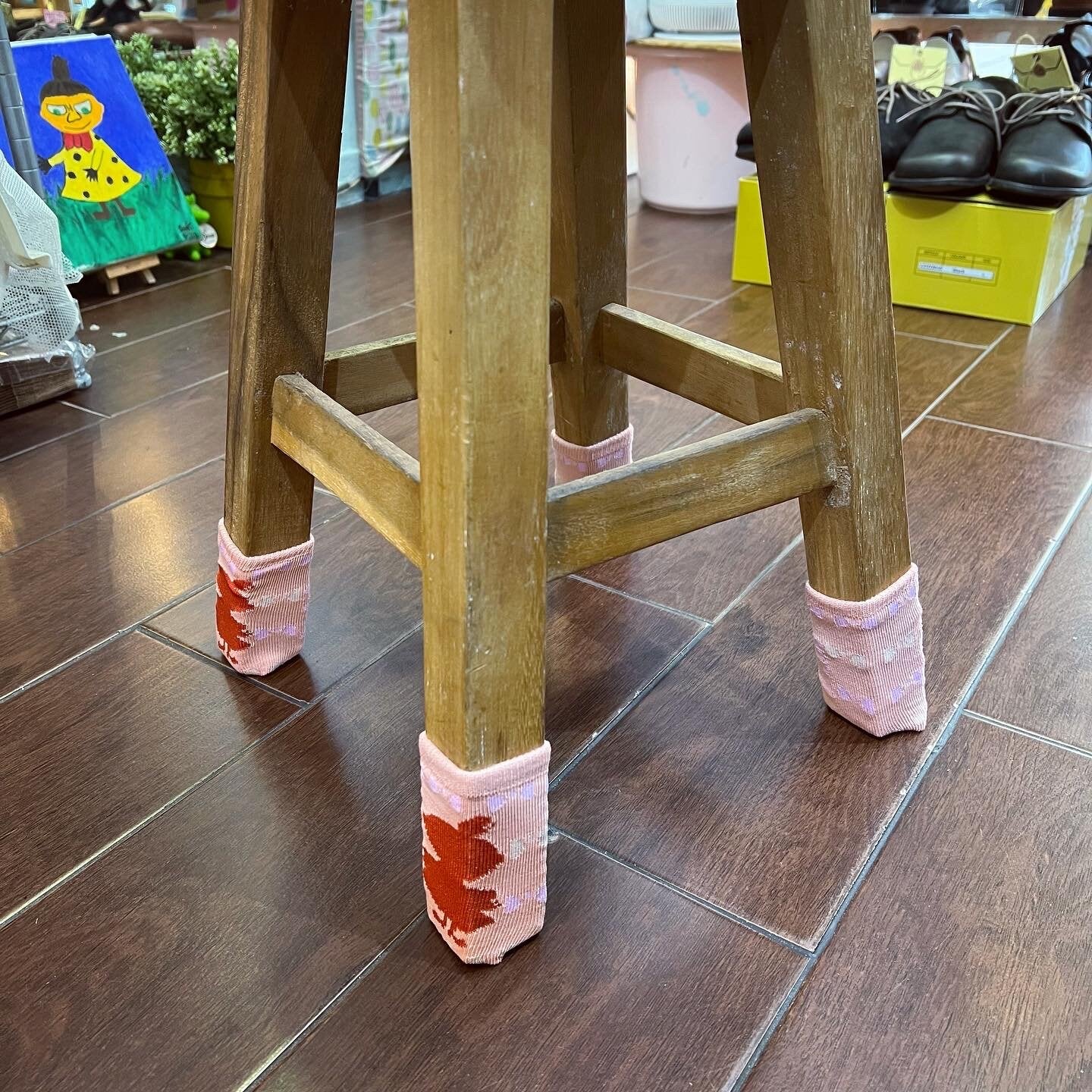 Little My Pink Chair Socks