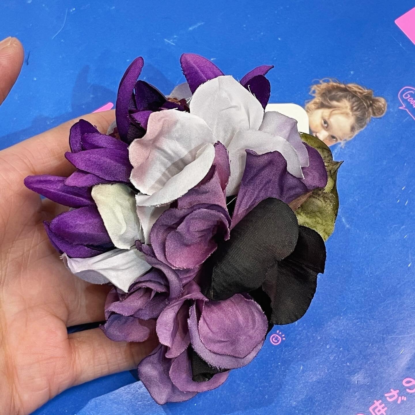Sale- Bloomy psykne Floral Hair Band, made in Japan