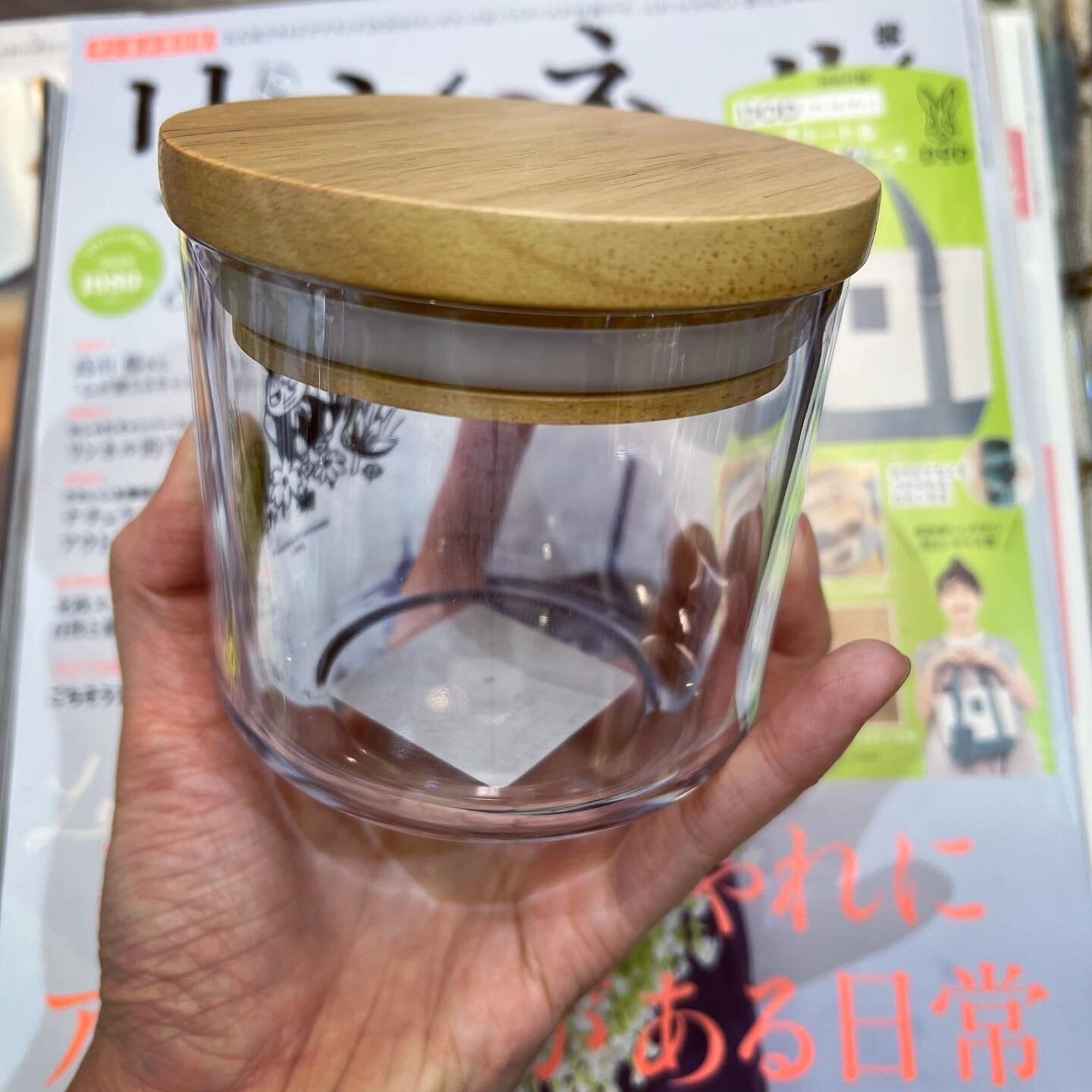 Sale- Little My Glass Can, made in Japan