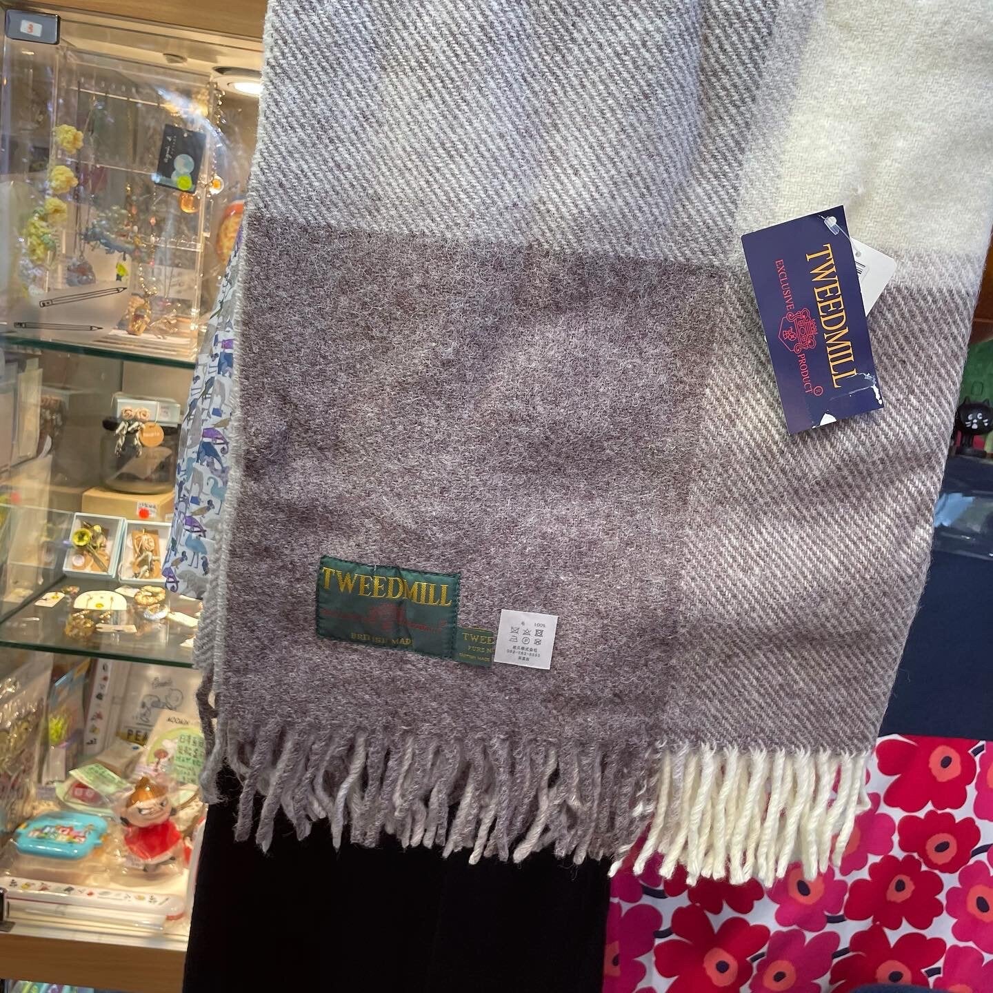 Sale- Tweedmill Wool Scarf, made in British
