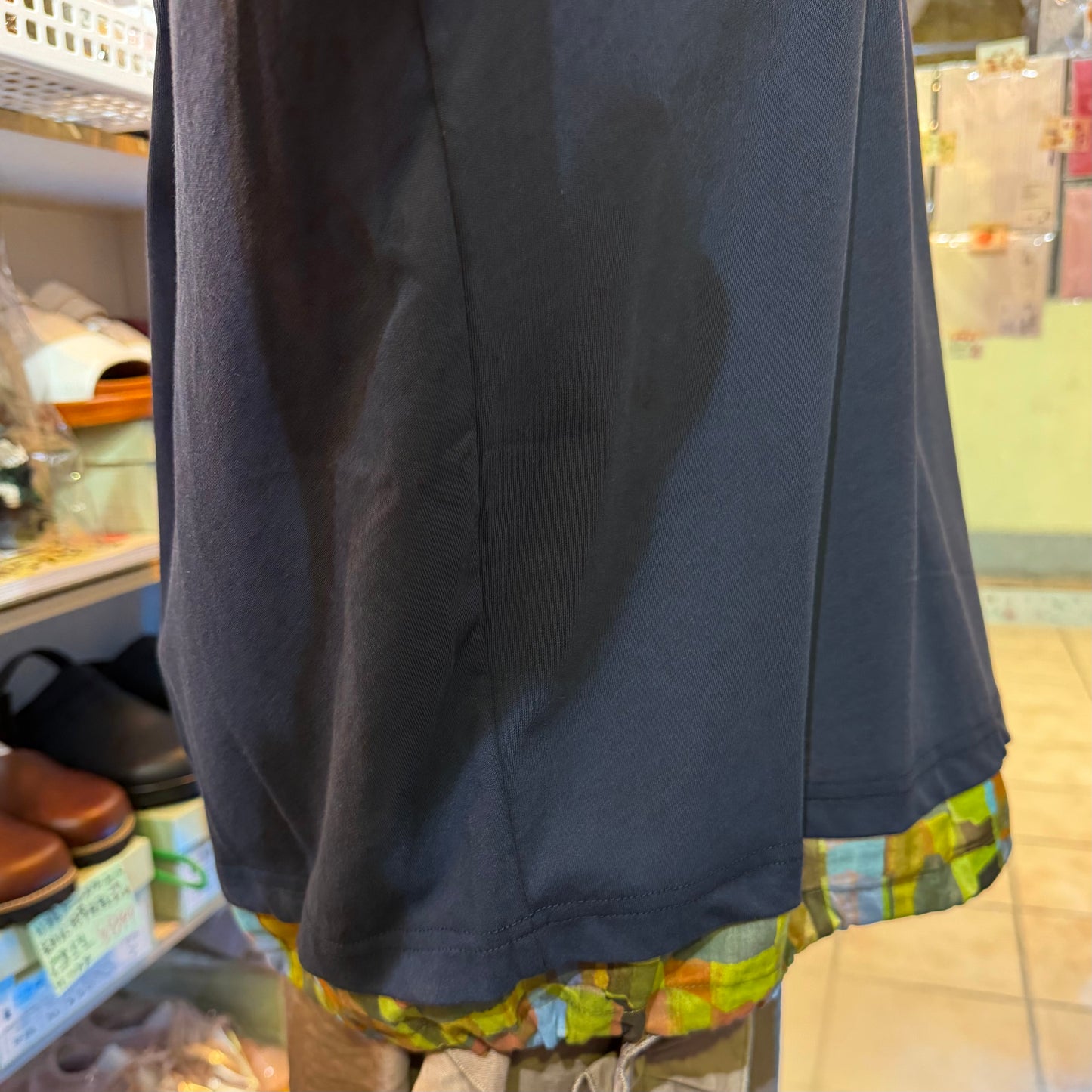 Garance et VoLette Camouflage X Navy Sweatshirt