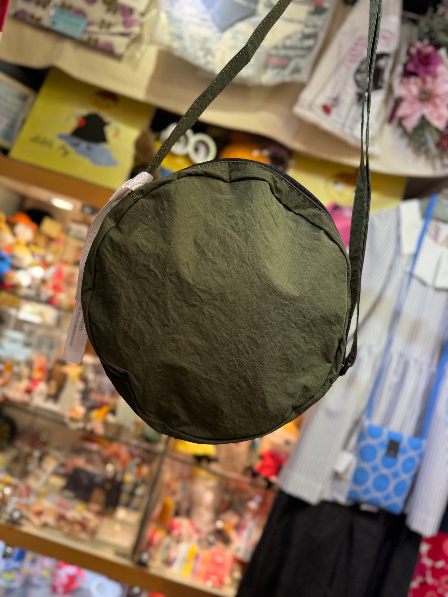 Anvocoeur Circle Nylon Bag, 2 Colors, made in Japan