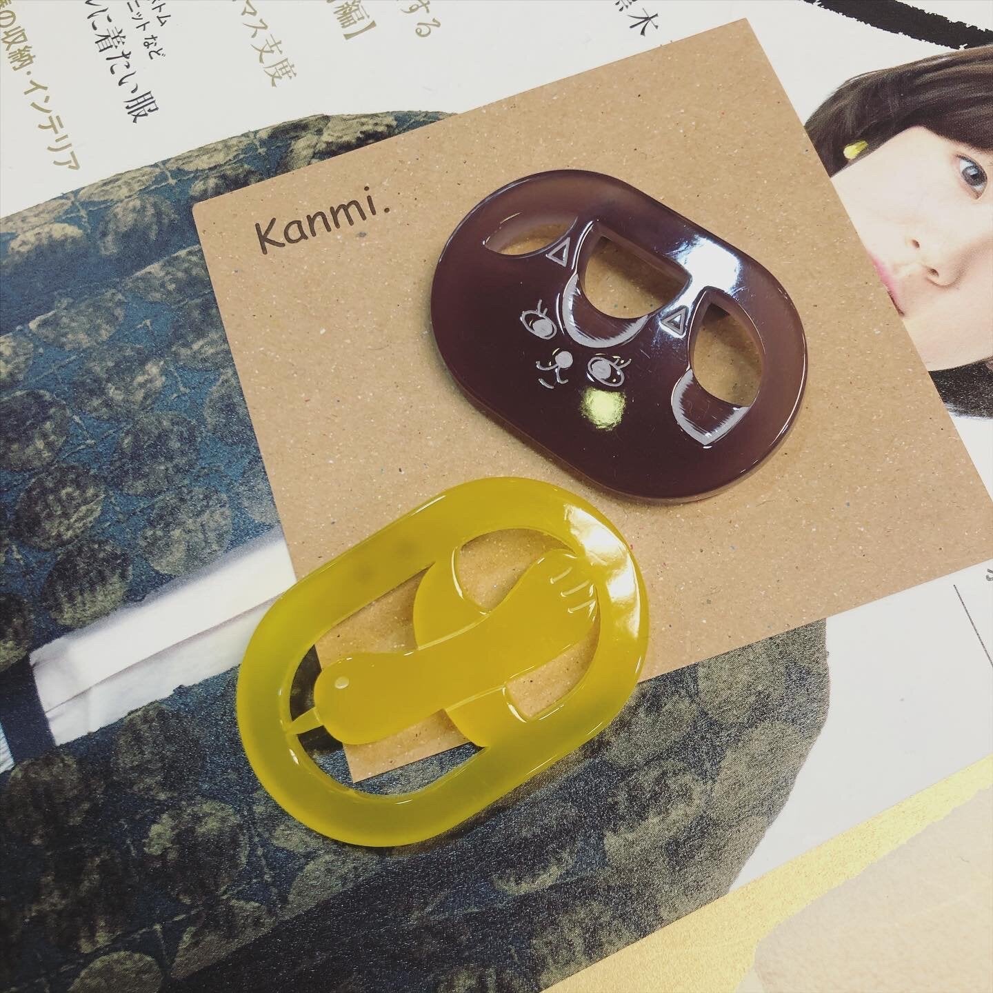 Sale- Kanmi Brooches, made in Japan