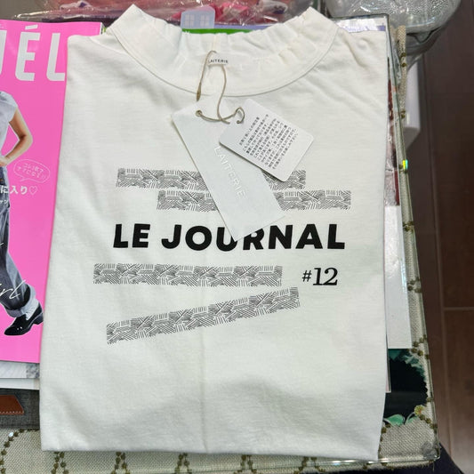EXTRA30- Laiterie Le Journal T恤,2色,