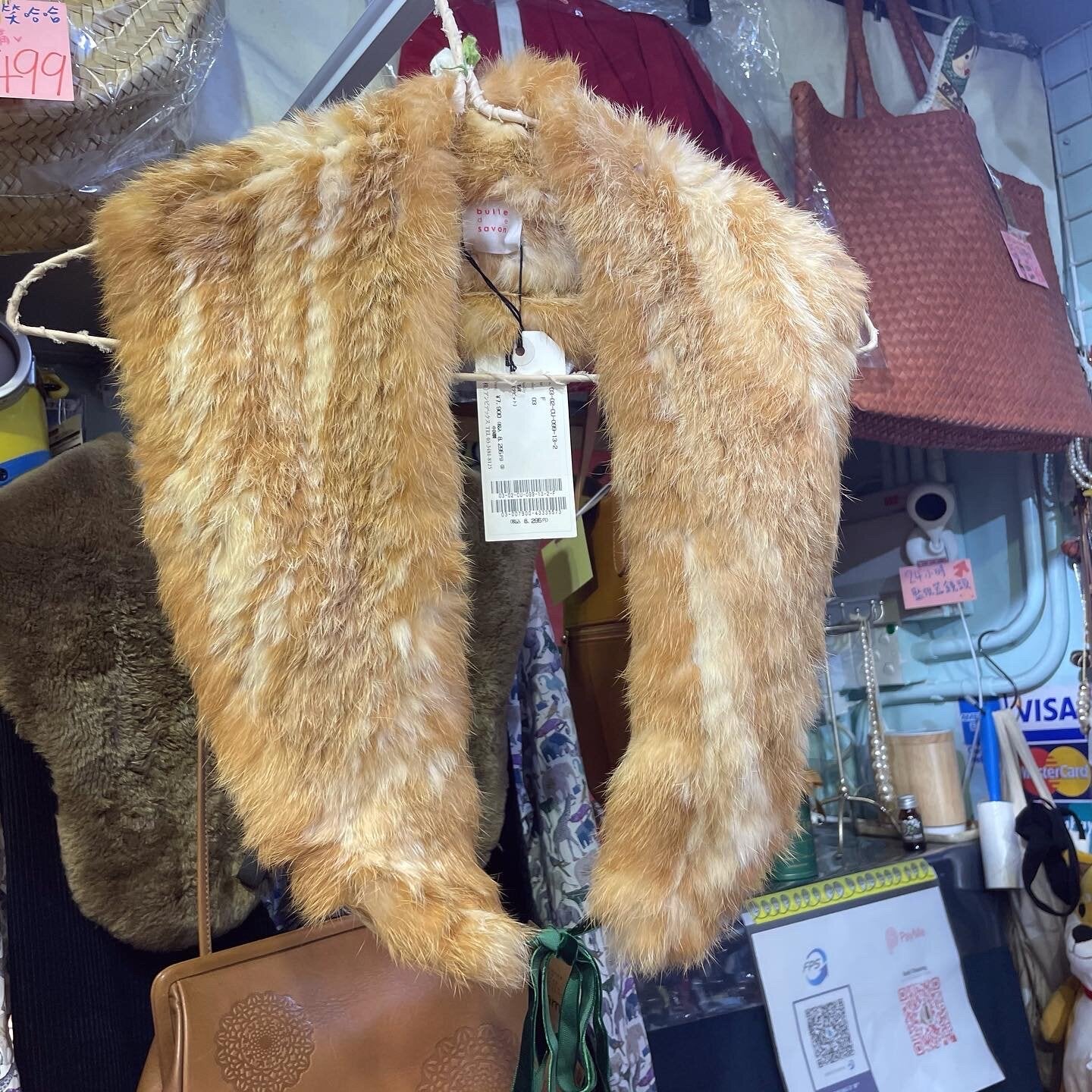 Sale- bulle de savon Fur Scarf Shawl