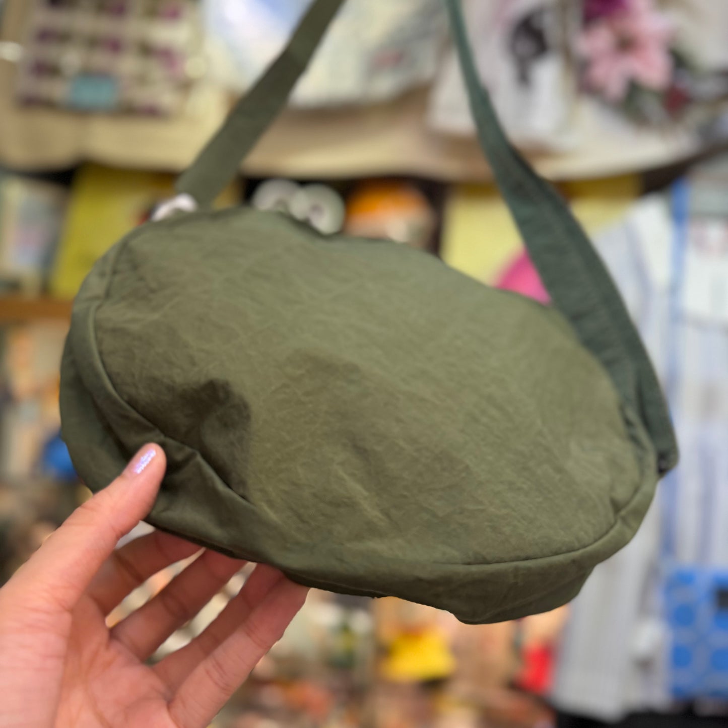 Anvocoeur Circle Nylon Bag, 2 Colors, made in Japan
