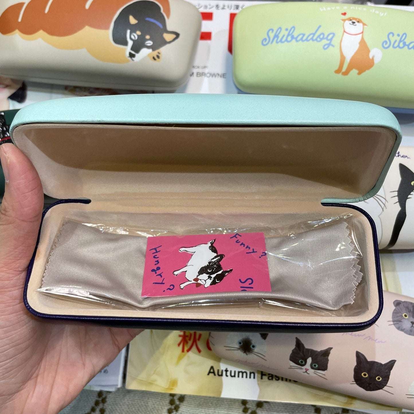 Sale- Friendshill Animal Print Glasses Cases, 6 Patterns
