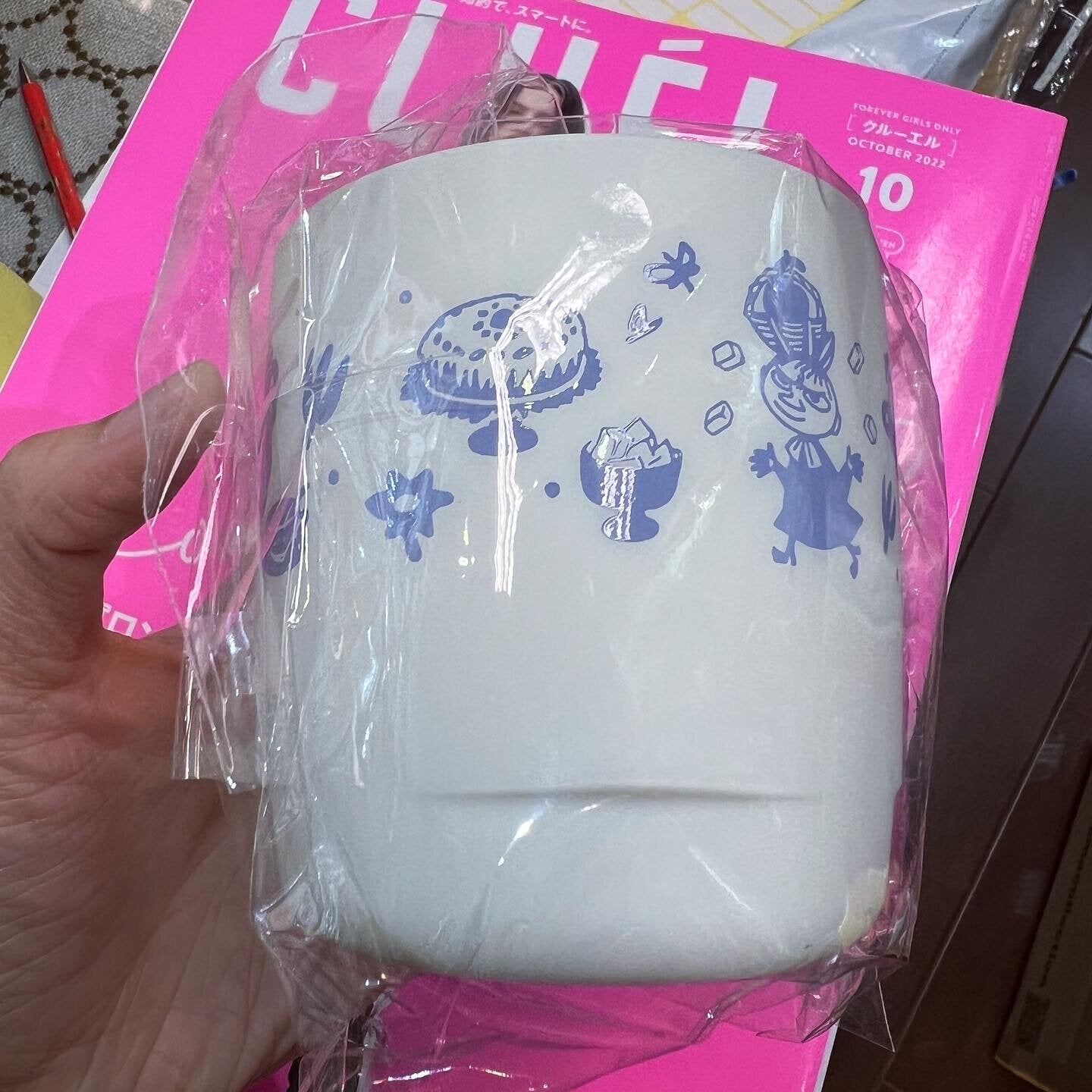 Little My White ABS Cup, made in Japan