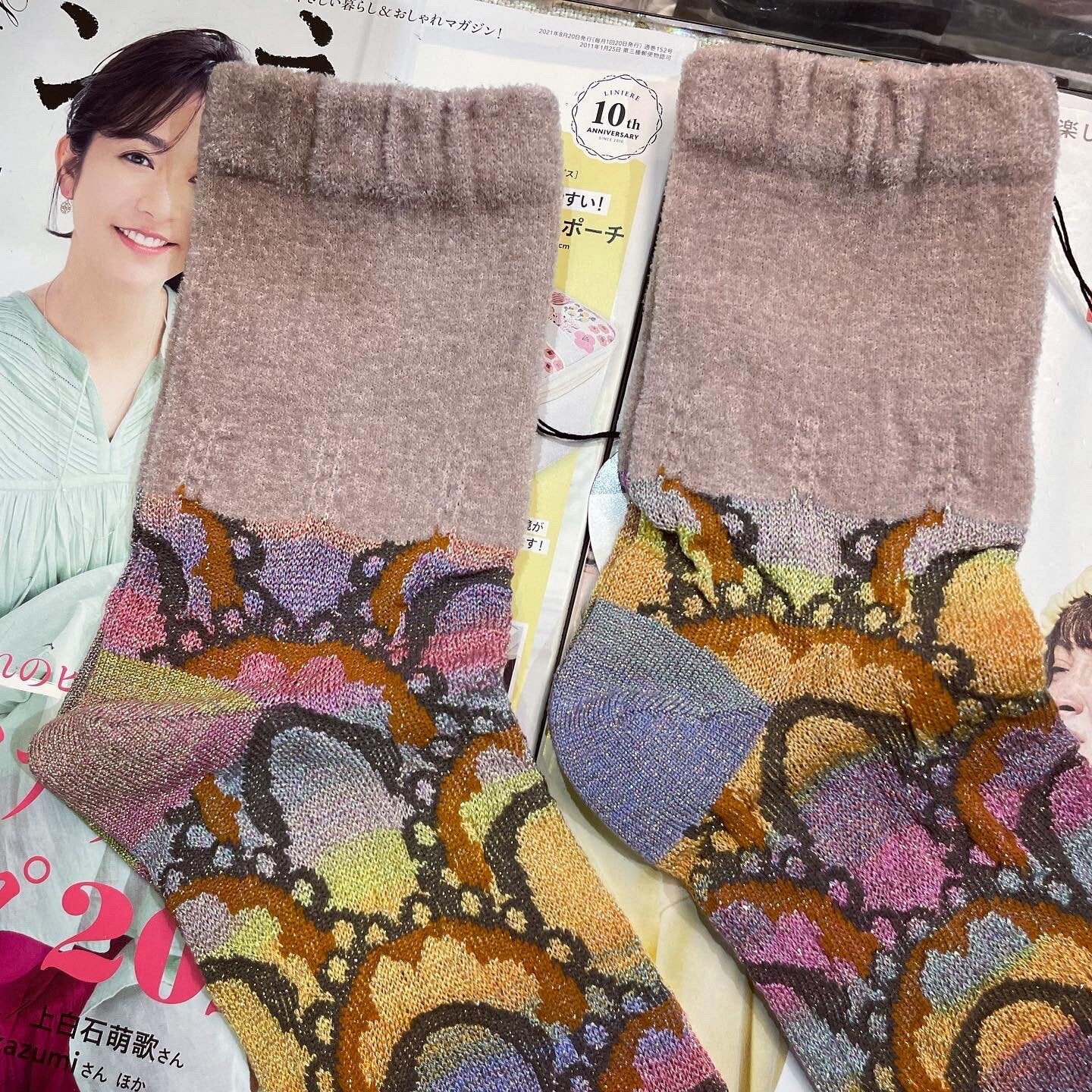 Sale- Nonnette Pink Socks, made in Japan
