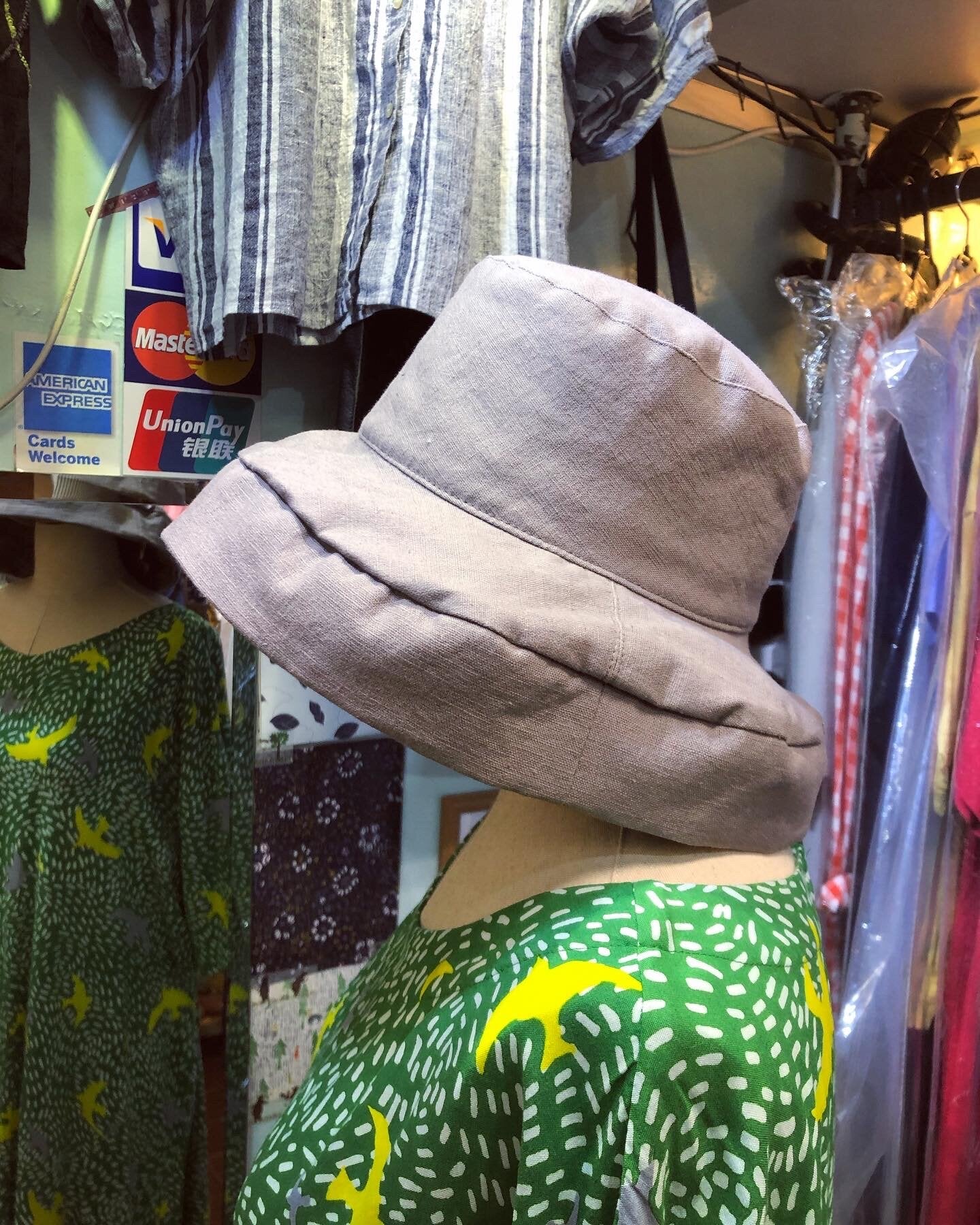 Sale- Ohana Bucket Charcoal Hat