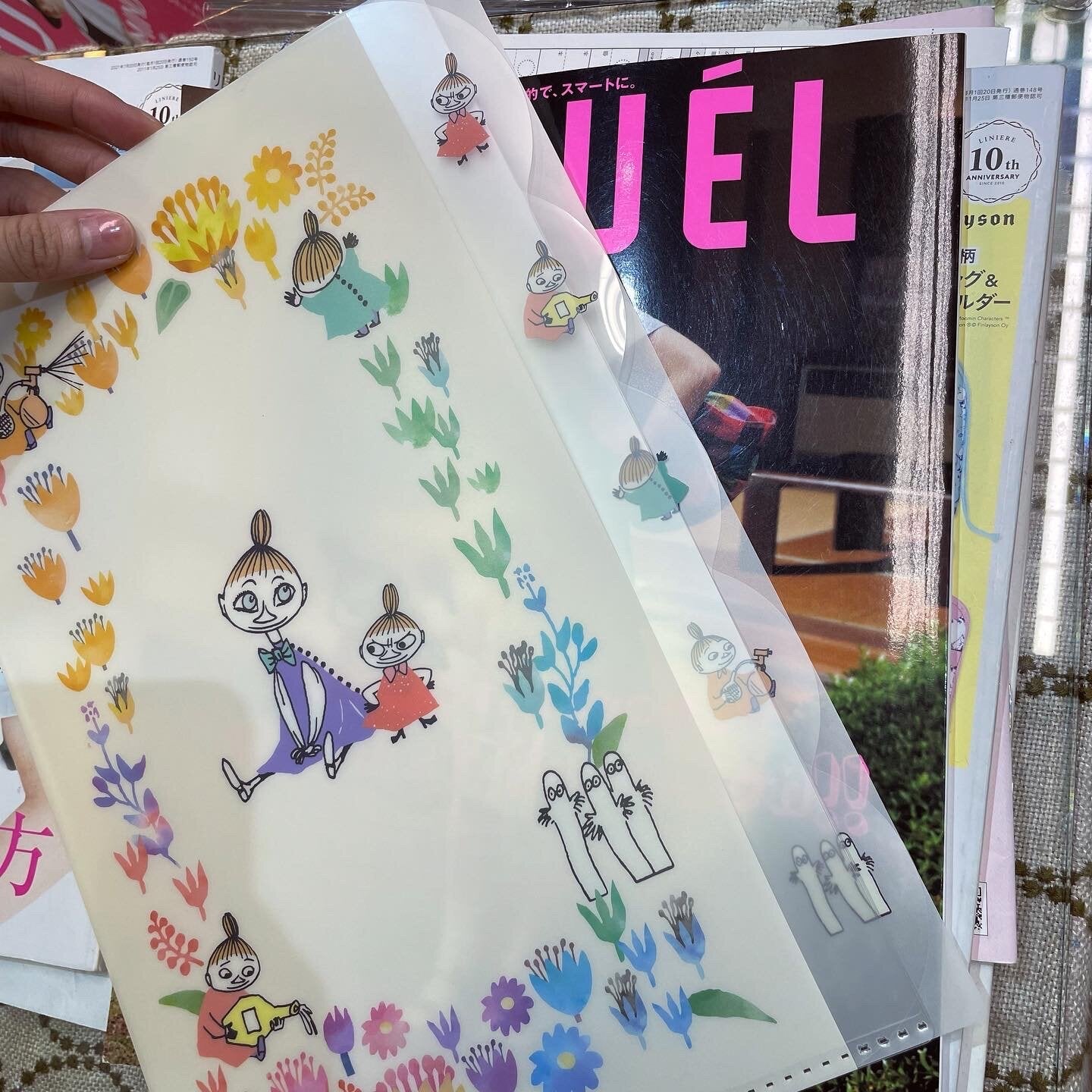 Little My A4 File Folder, made in Japan