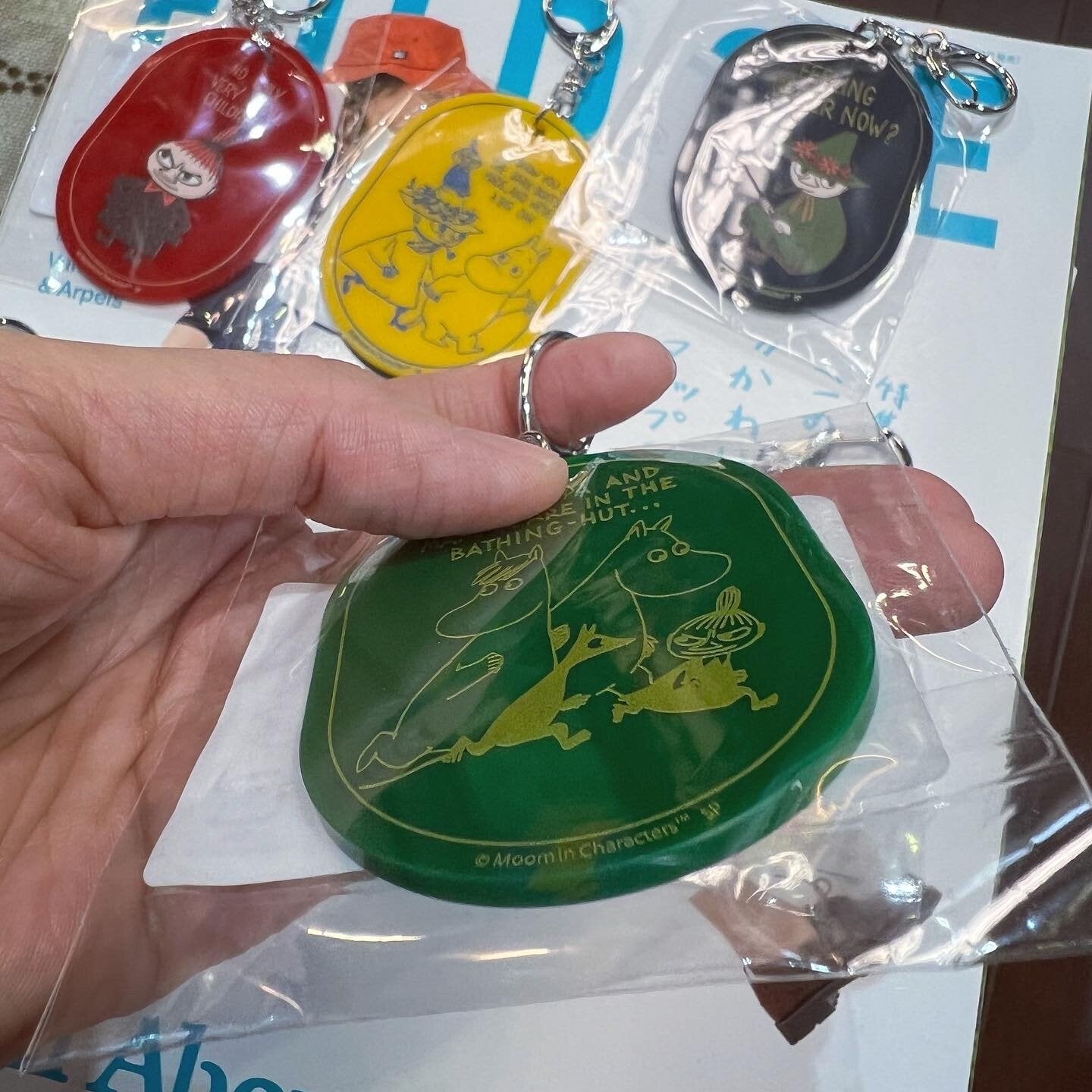 Sale- Moomin Key Charm, 6 patterns