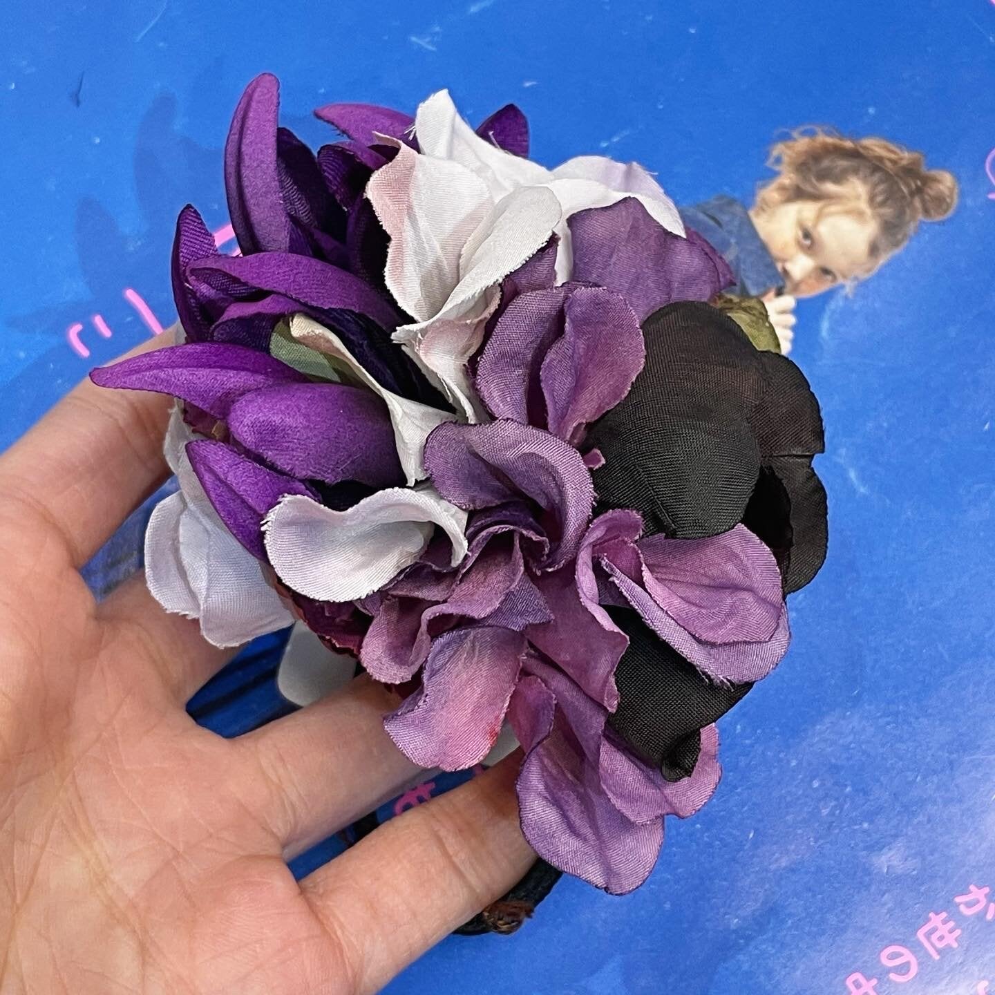 Sale- Bloomy psykne Floral Hair Band, made in Japan