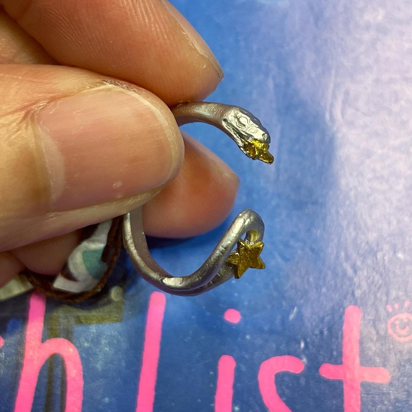 Sale- Palanrt Poc Snake Ring, made in Japan