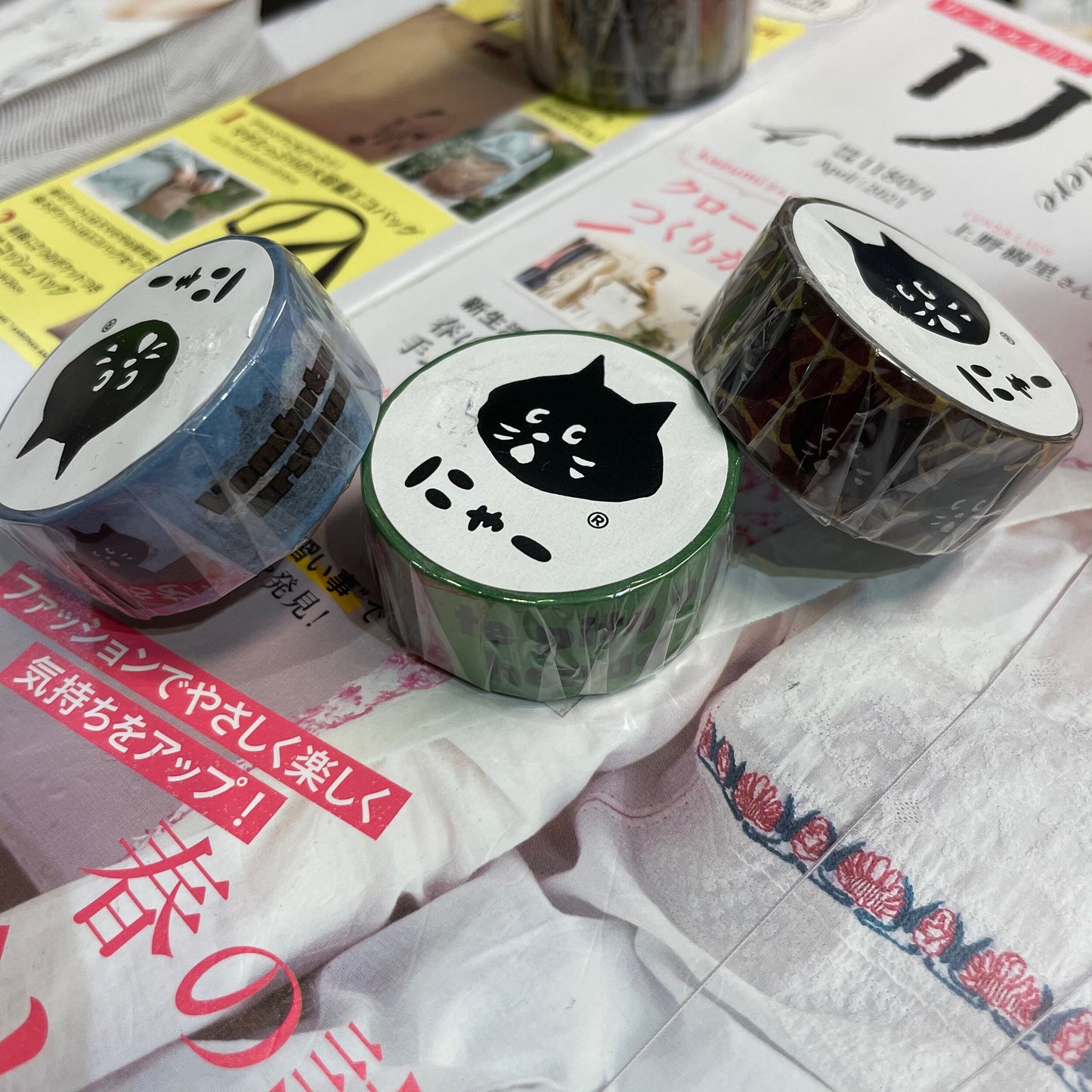 Ne-net Nya Giraffe Masking Tape, made in Japan