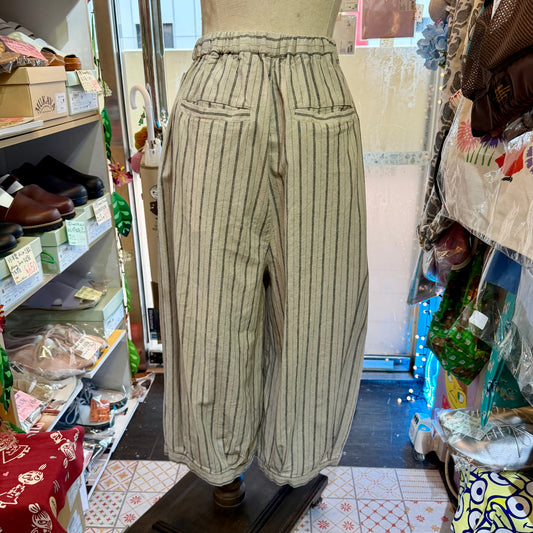 Sun Valley Natural Striped Pants